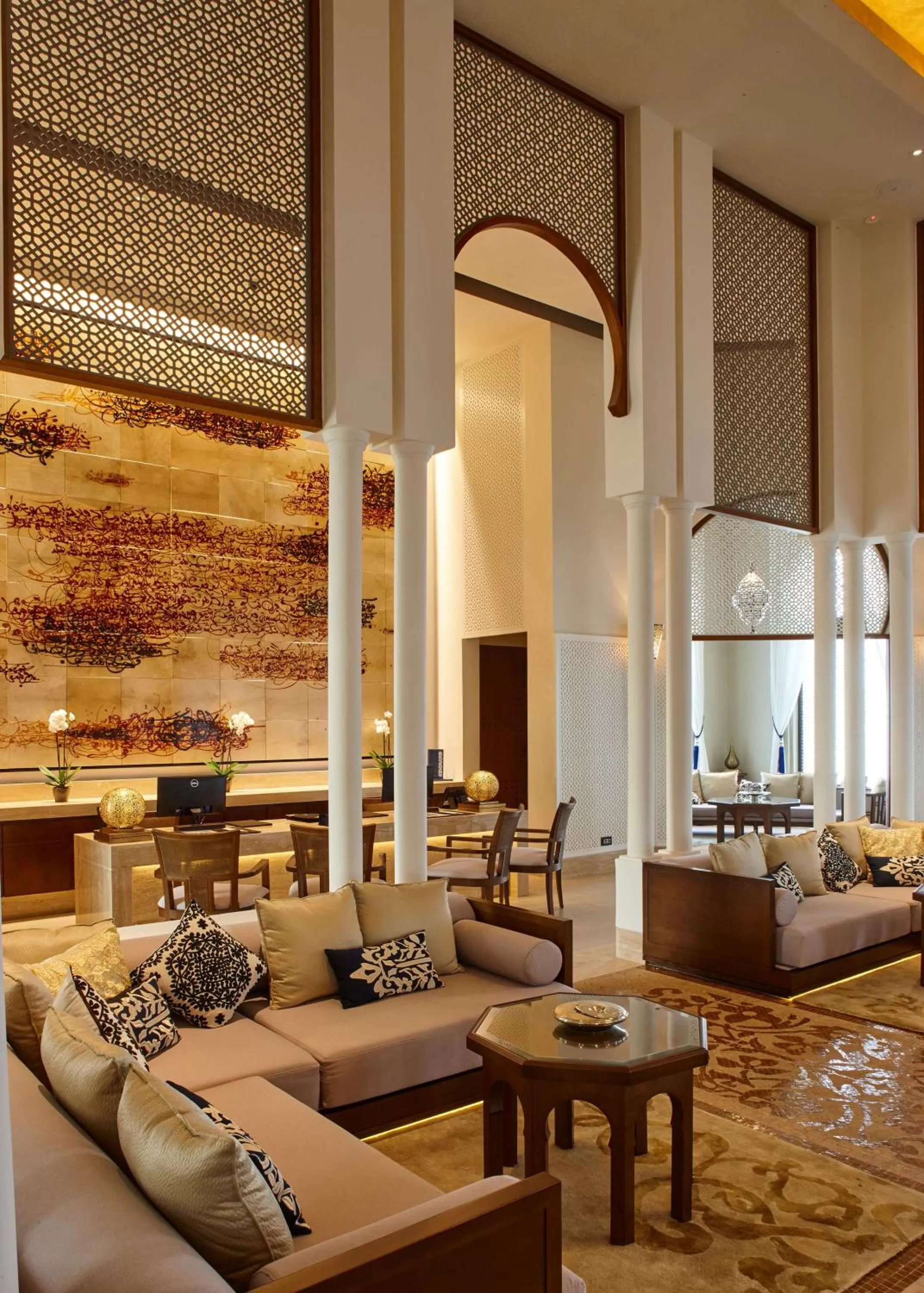 Lobby or reception in Banyan Tree Tamouda Bay