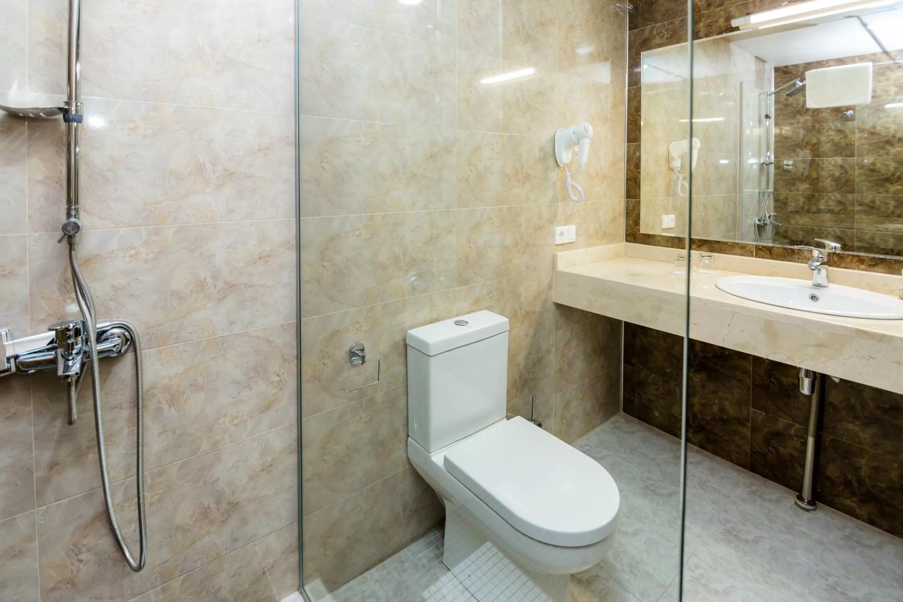 Toilet, Bathroom in Elia Palace Hotel