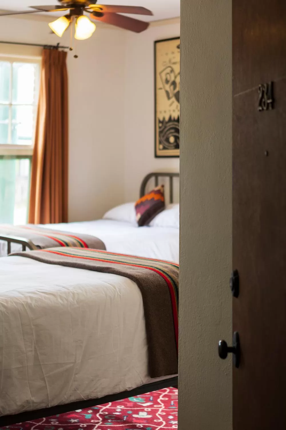 Bed in Hotel Congress