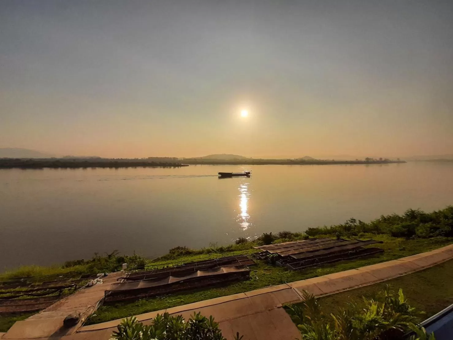 River view in Siam Triangle Hotel Chiang Sean