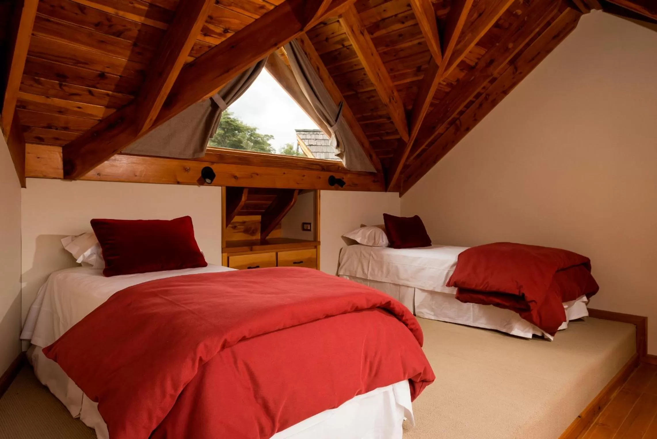 Bed in Hosteria La Camila