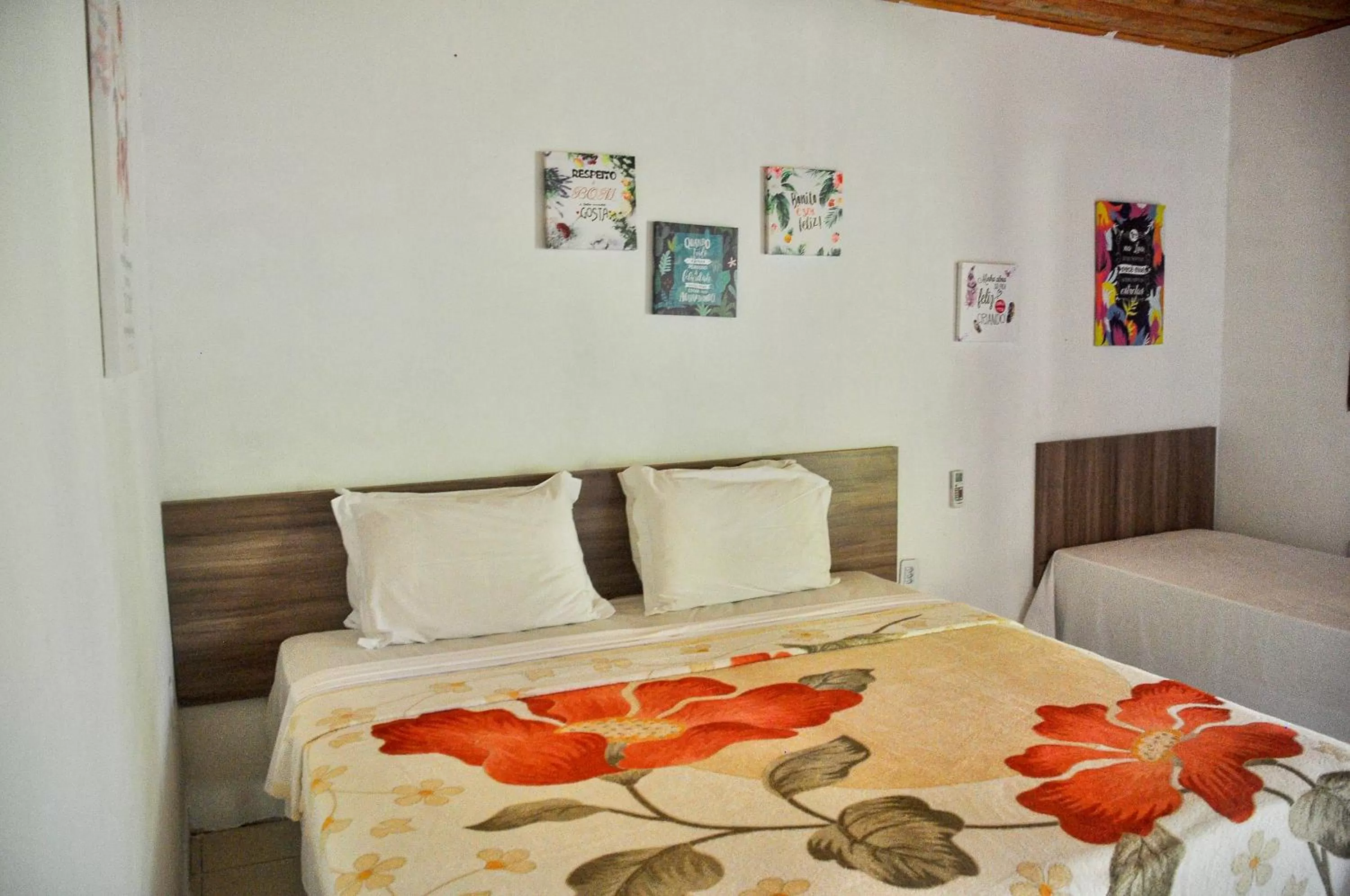 Bed in Pousada e Restaurante Encanto das Águas