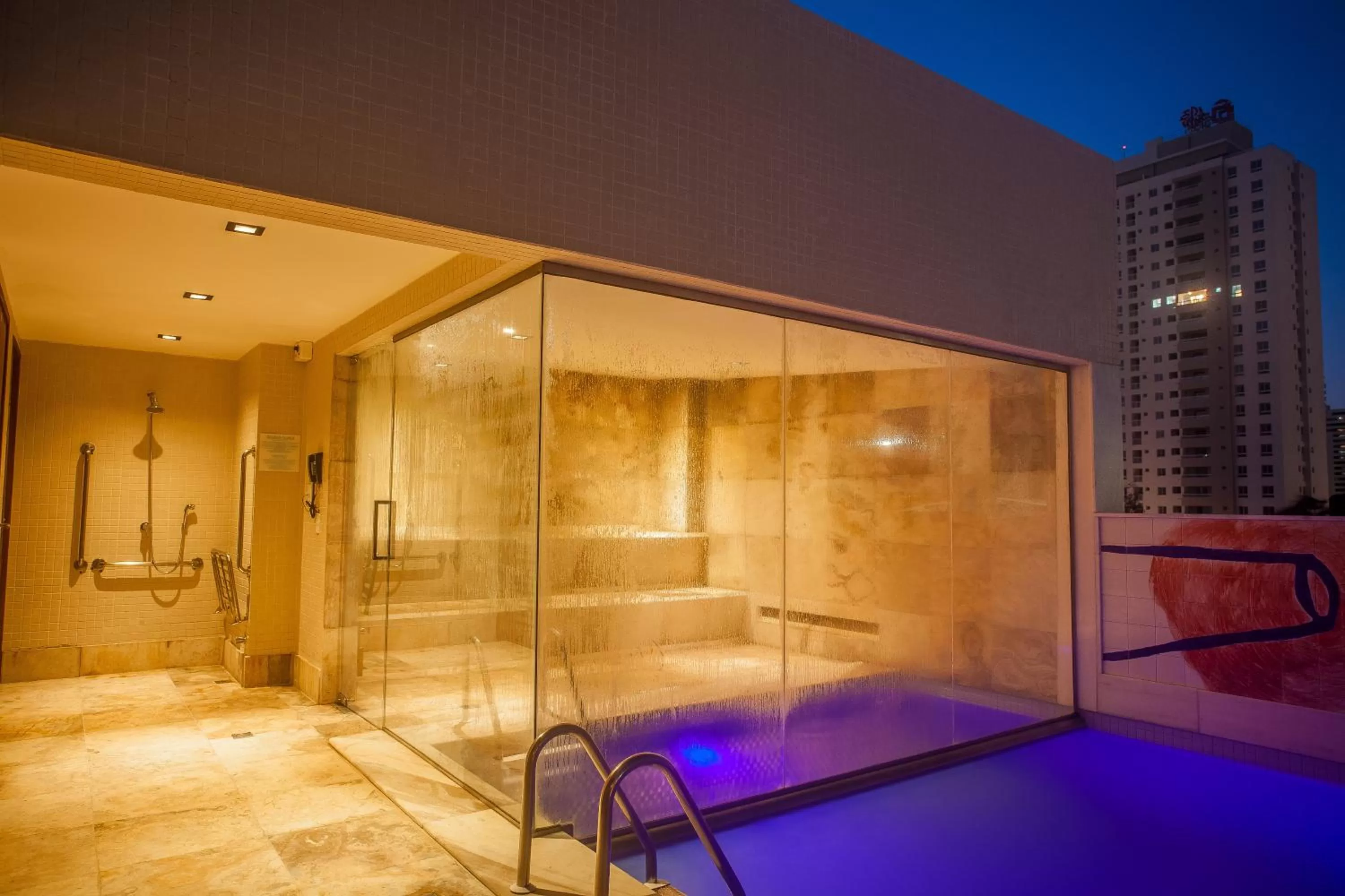 Sauna in Praiamar Arena