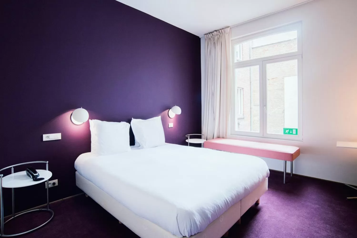 Bed in Smartflats - Pacific Brussels