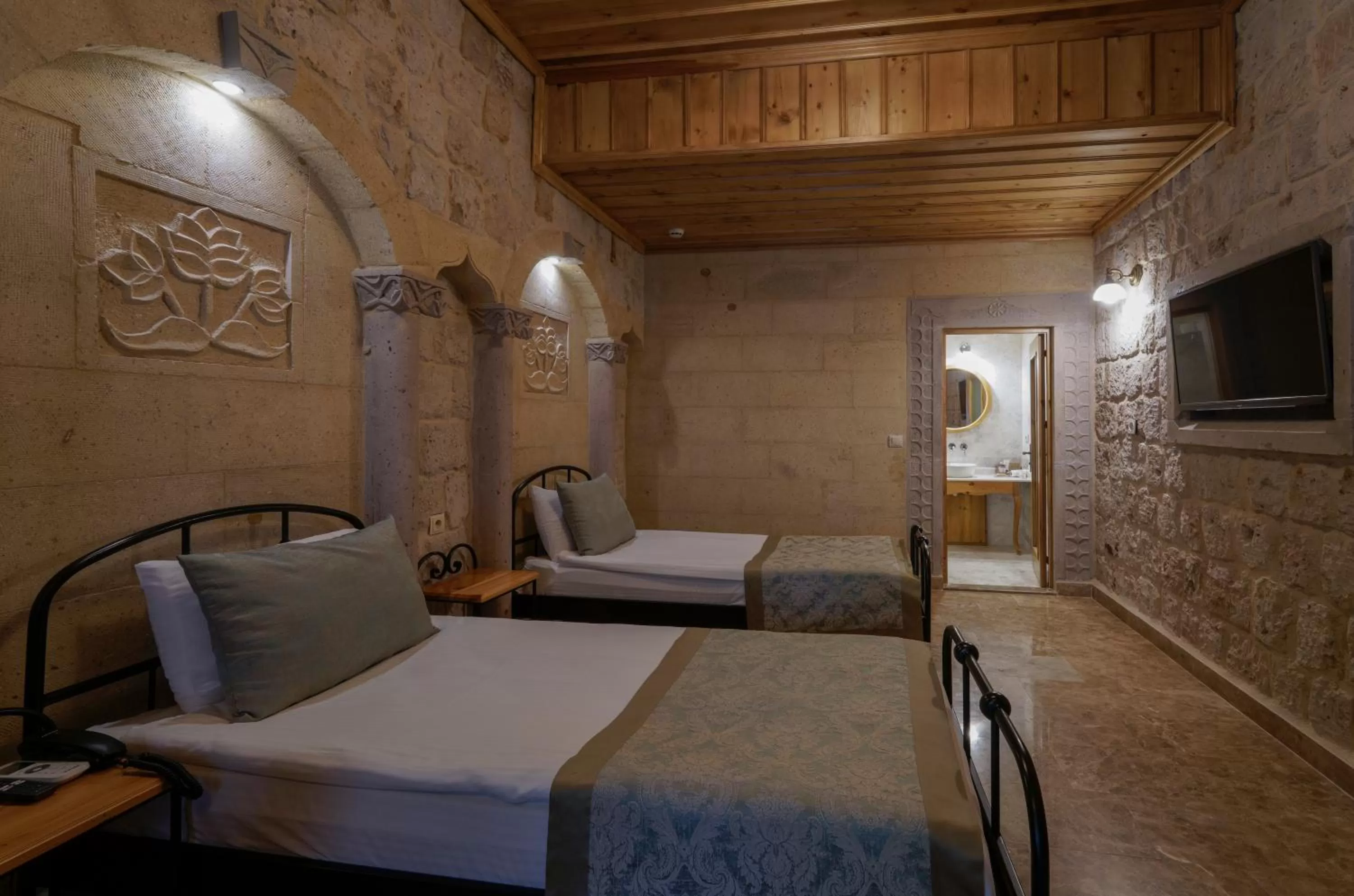 Bed in Cratus Stone Palace