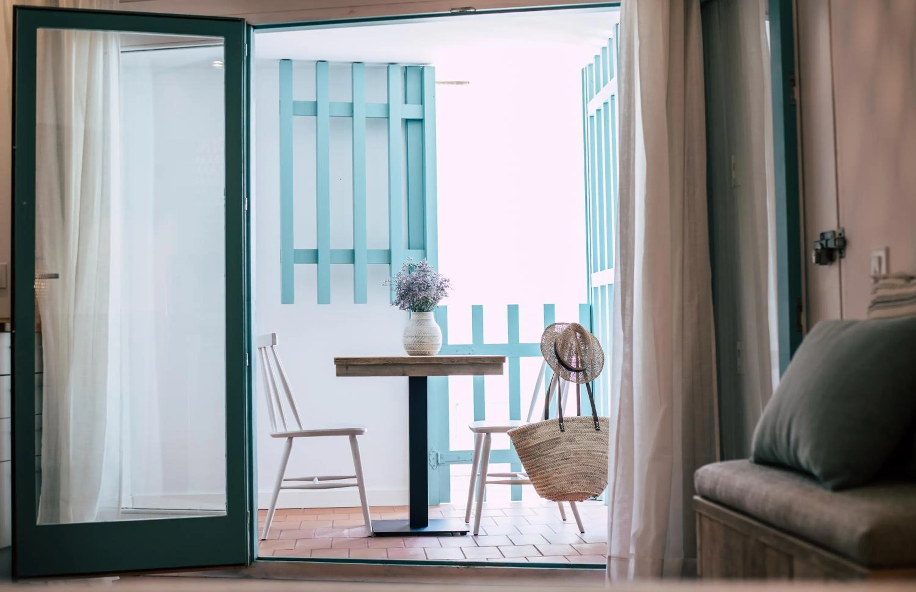 Balcony/Terrace in Hostal Ses Negres