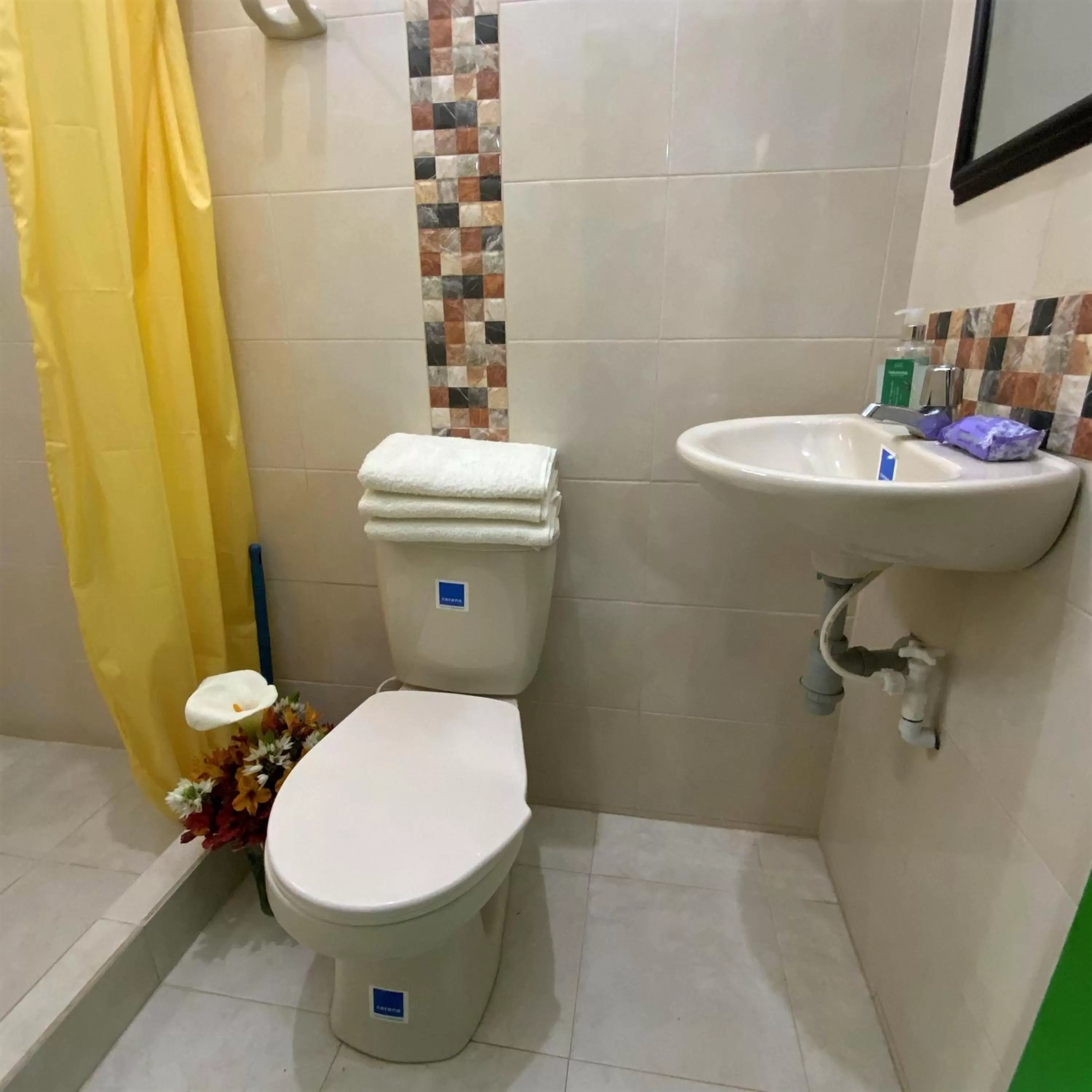 Bathroom in Posada Turistica Nakku