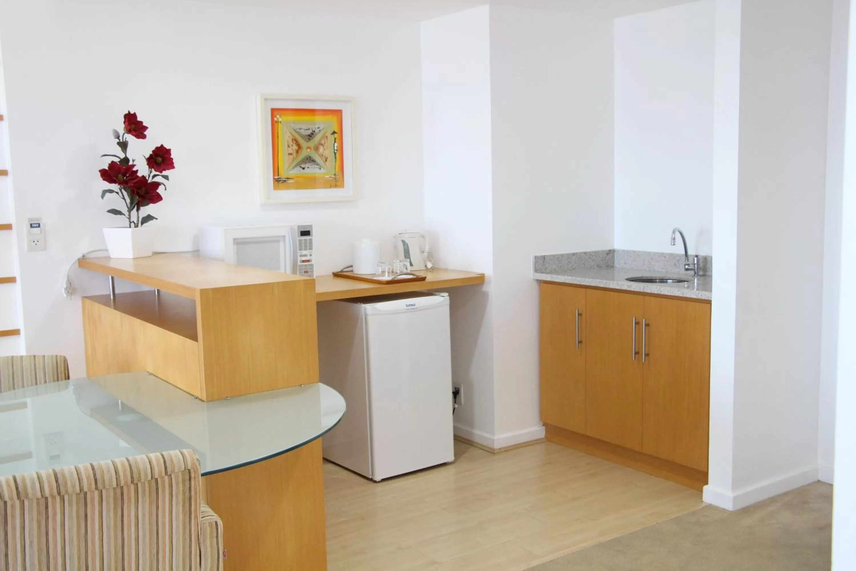 Kitchen or kitchenette in Mercure Macaé