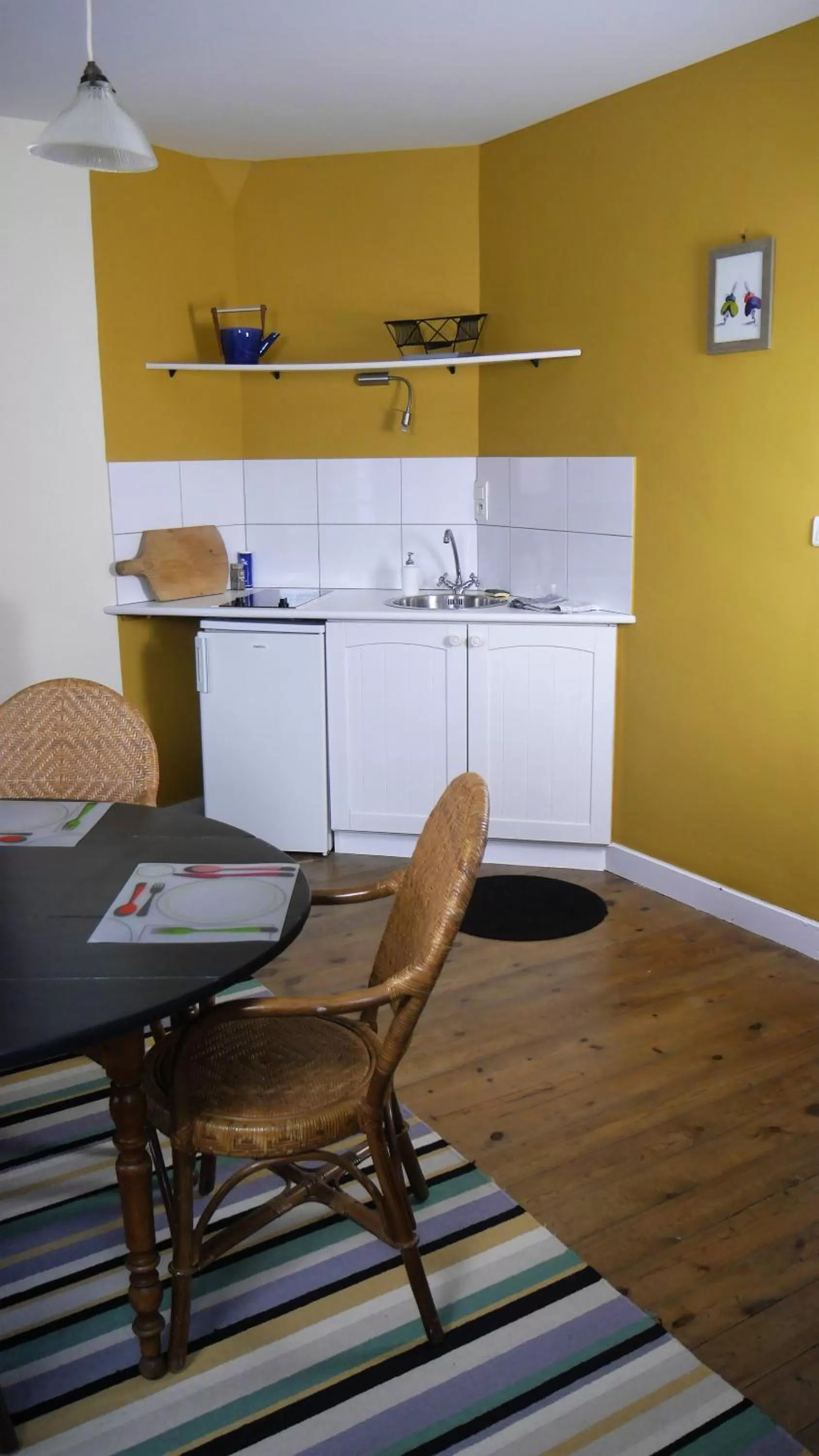 Kitchen or kitchenette in Maison Castel Braz