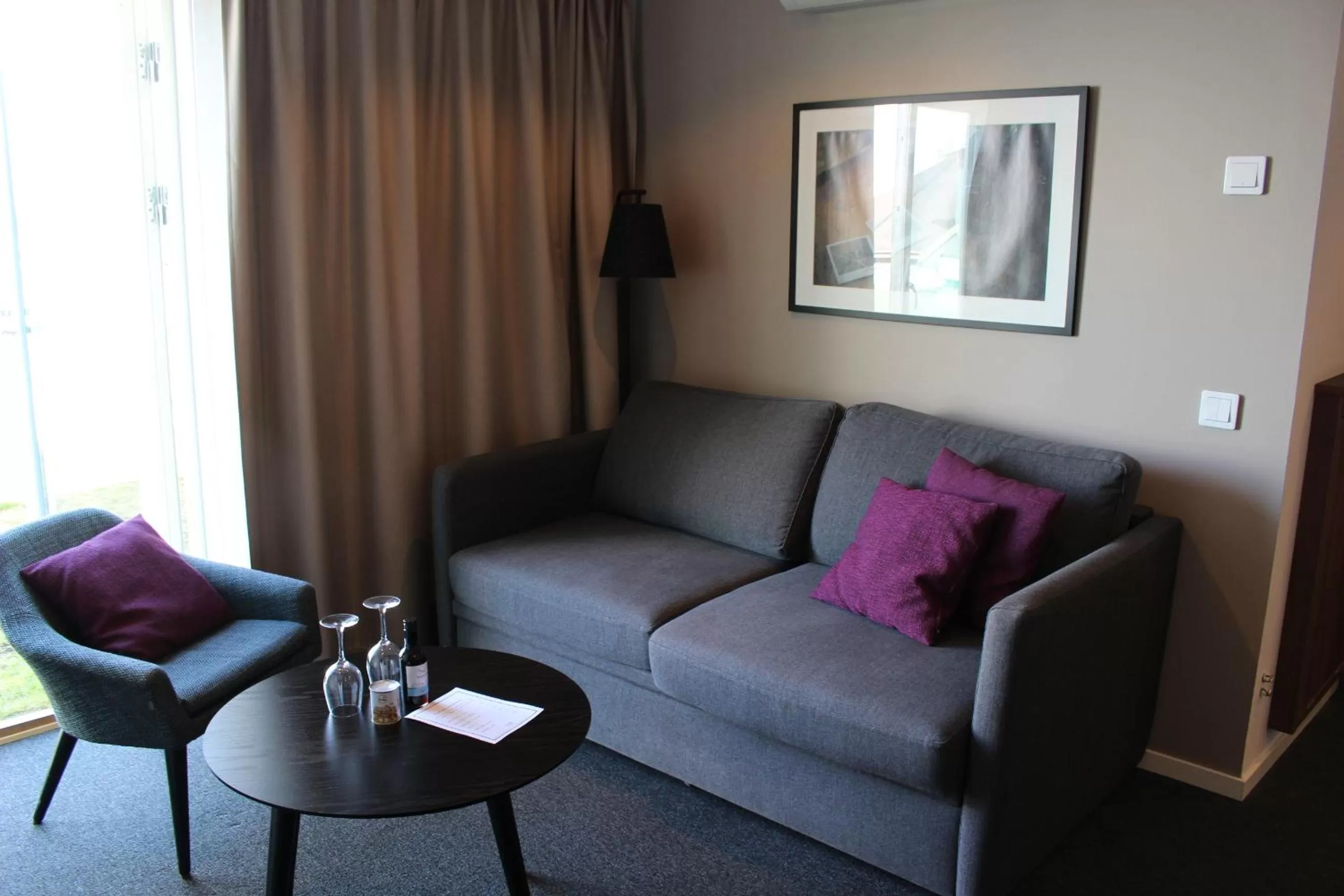 Seating area in Best Western Hotel Corallen