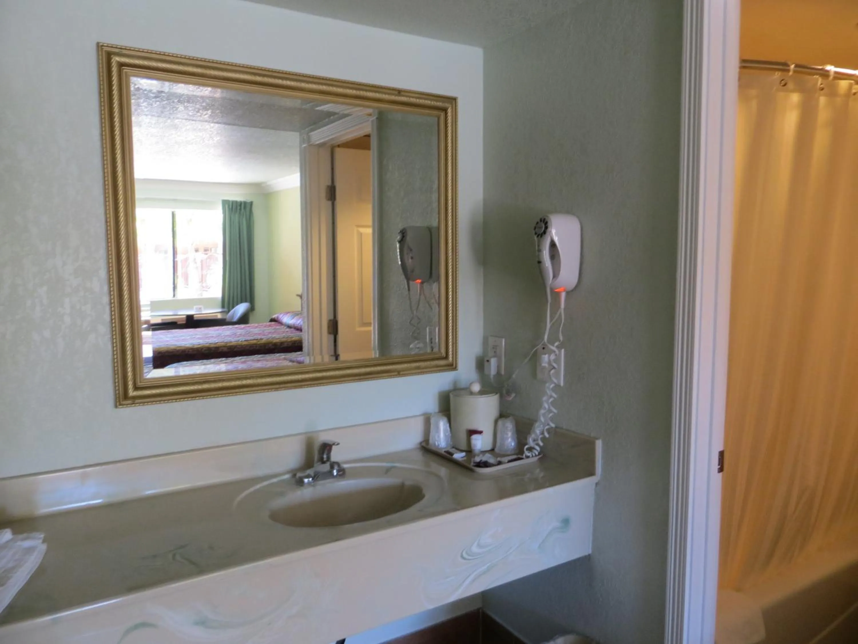 Bathroom in Azusa Inn