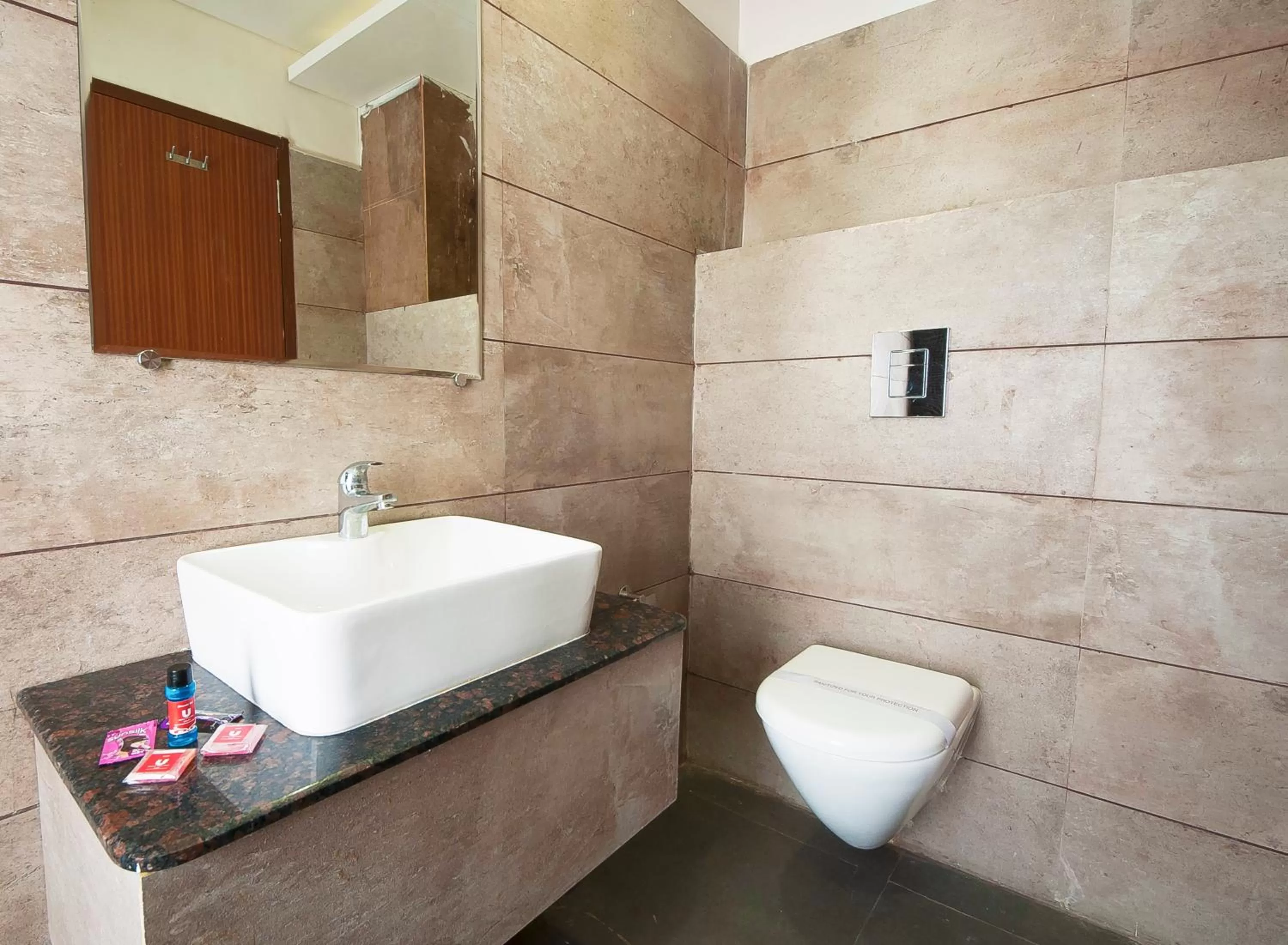 Bathroom in Uddhav Vilas A Family Hotel