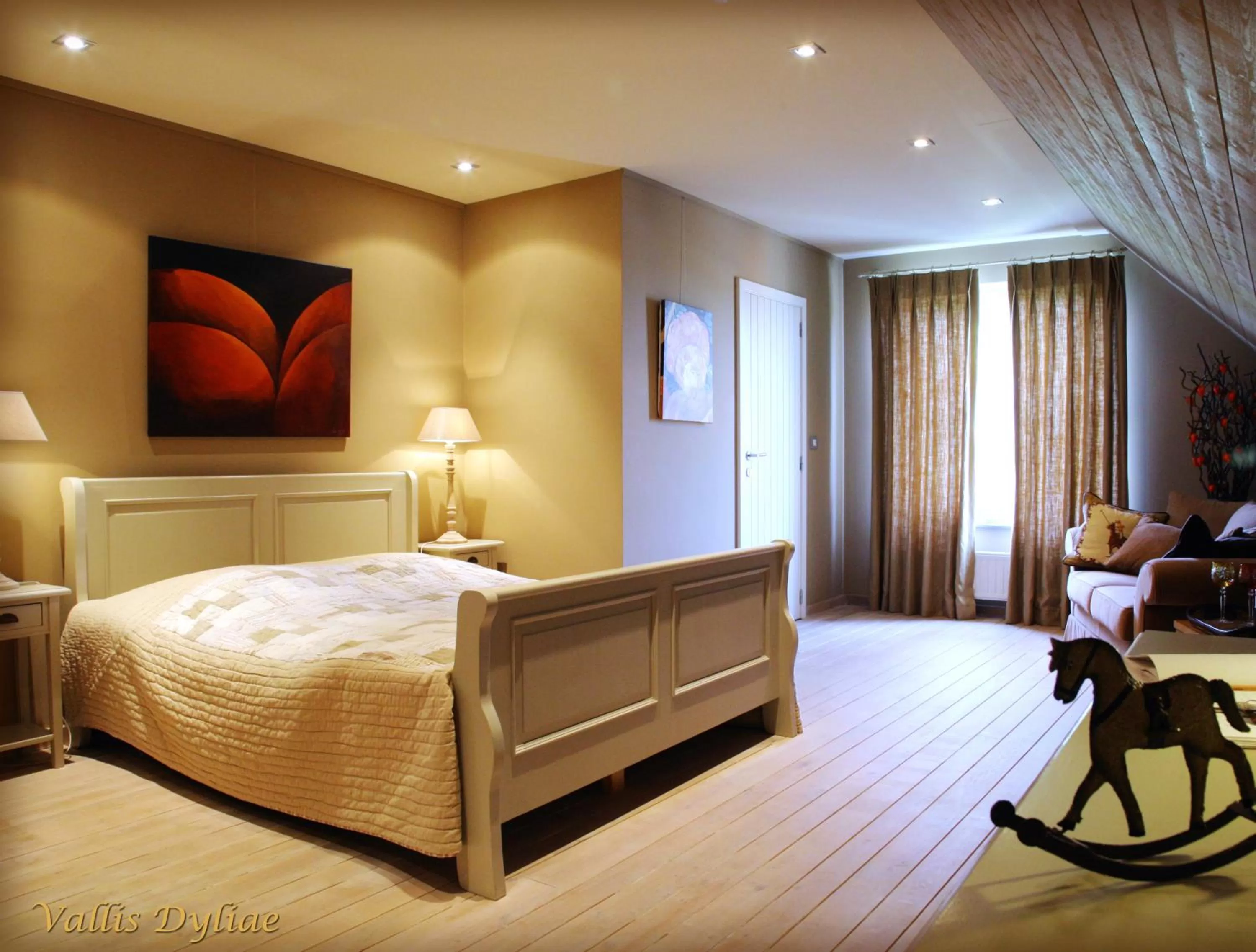 Bed in B&B Vallis Dyliae