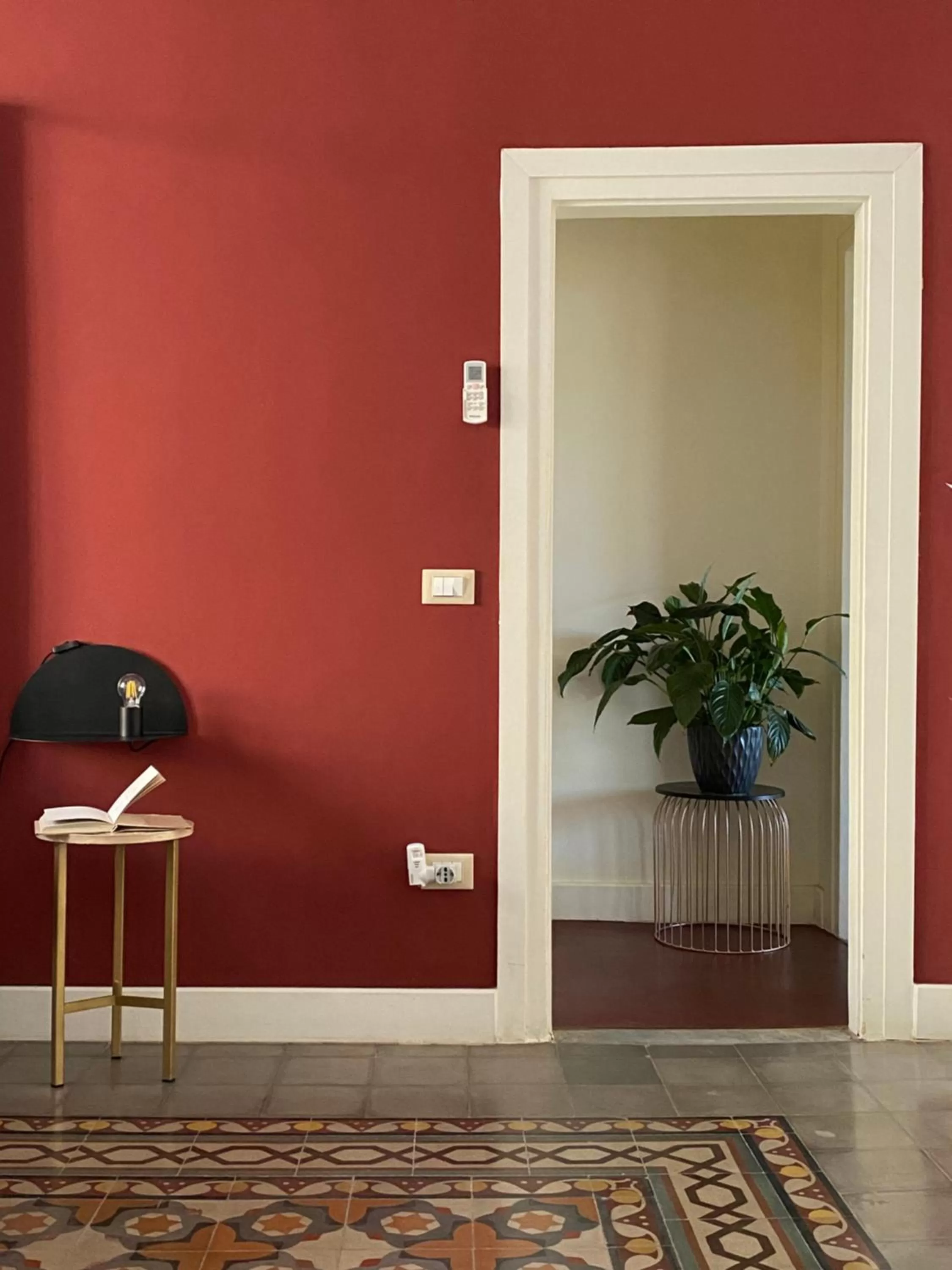 Decorative detail in B&B Palazzo Corselli