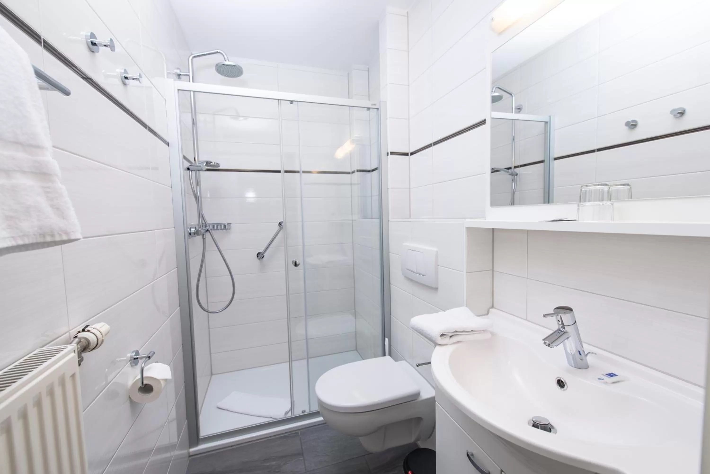 Bathroom in Boutique-Hotel Zur alten Post - Stammhaus