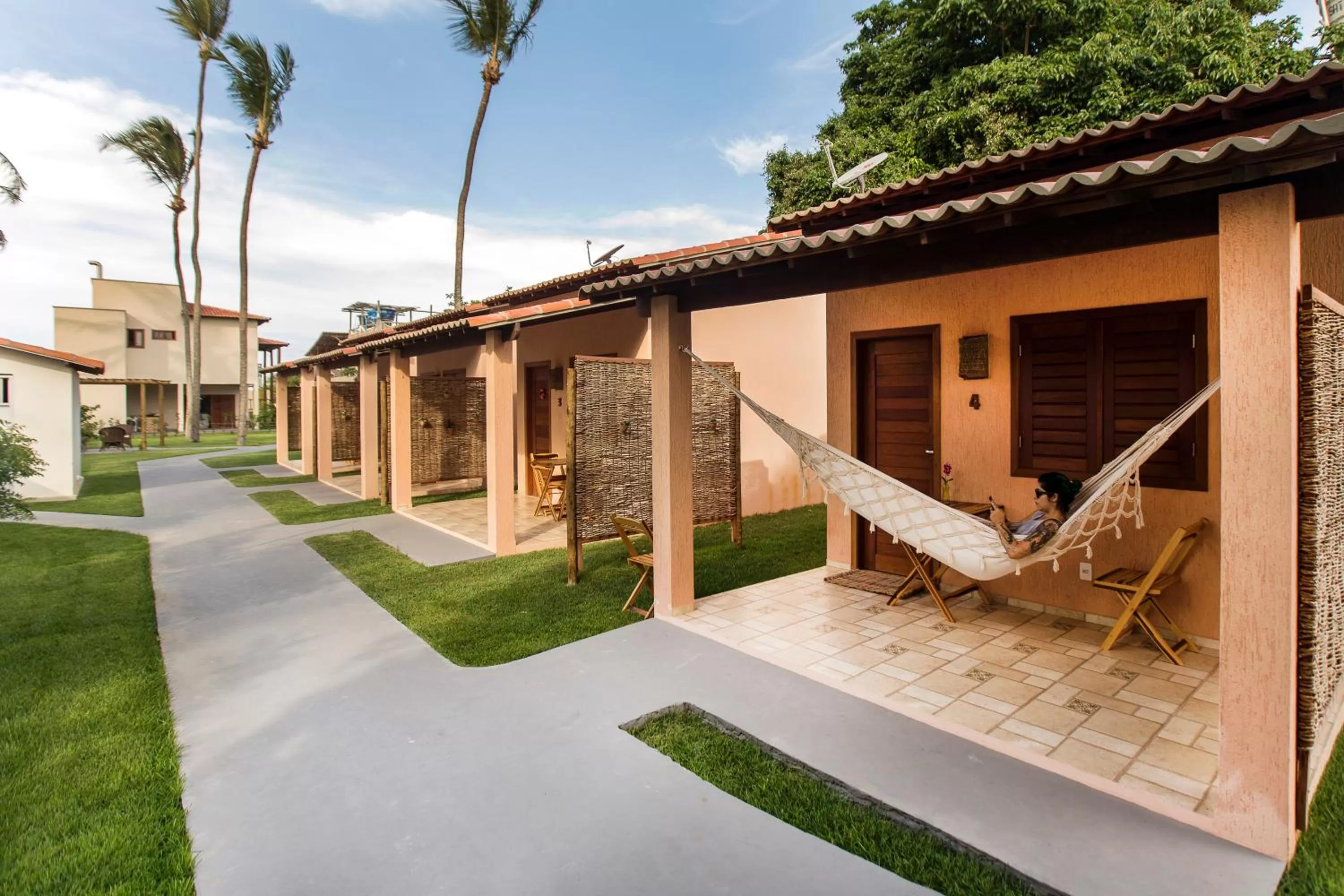 Balcony/Terrace in Pousada Pé na Areia Gostoso