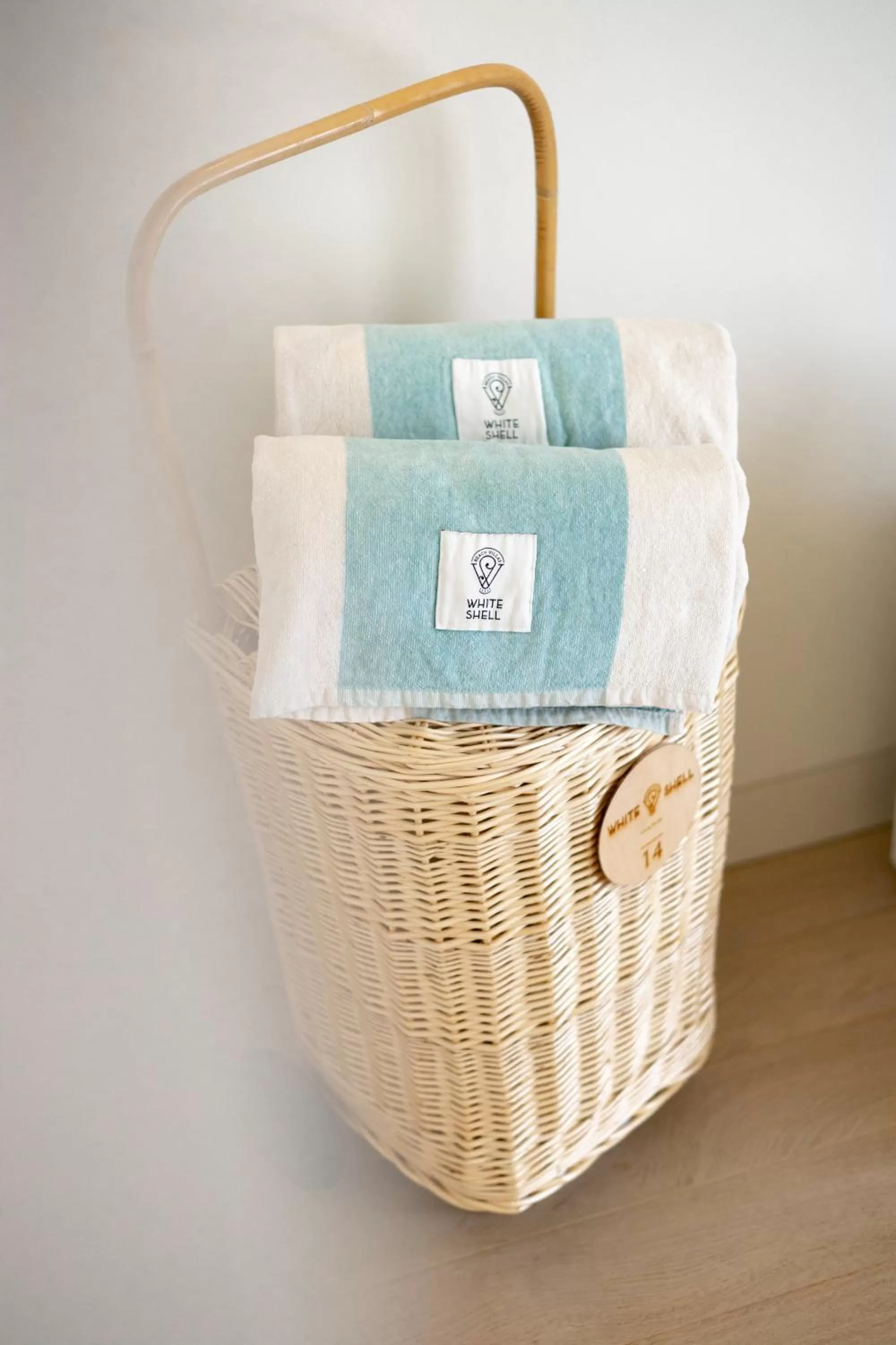 towels in White Shell Beach Villas