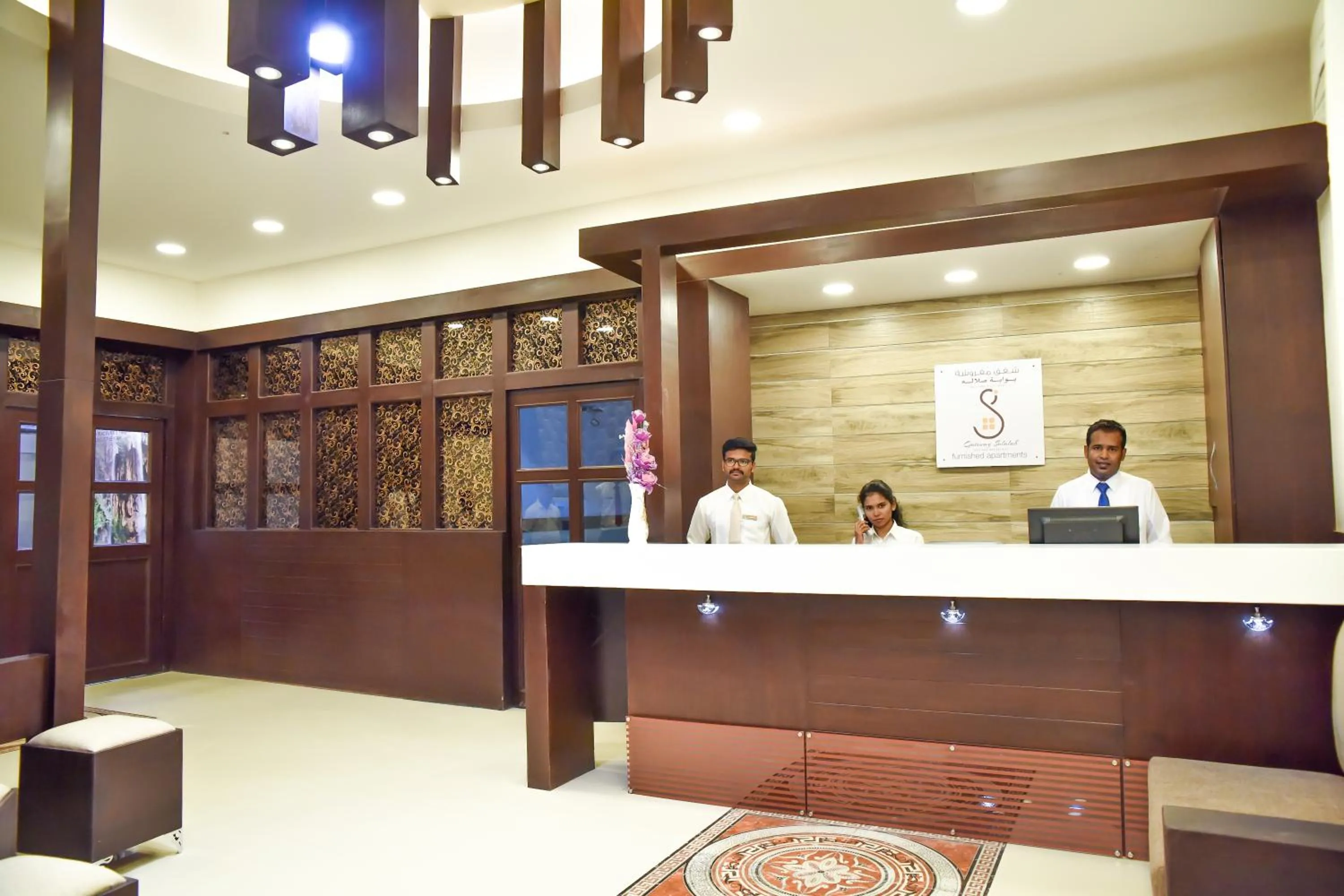 Staff in Gateway Salalah hotel apartments