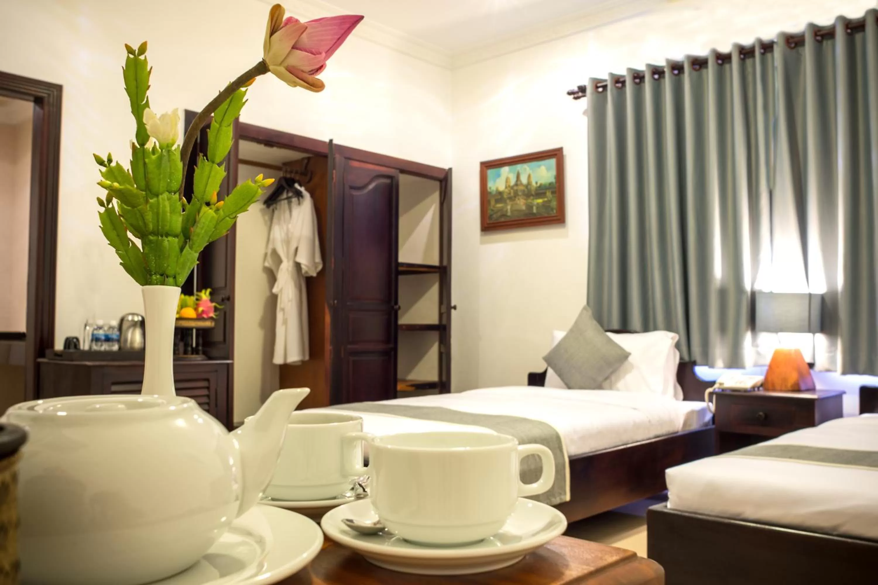Guests, Bed in Angkor Tempora Boutique
