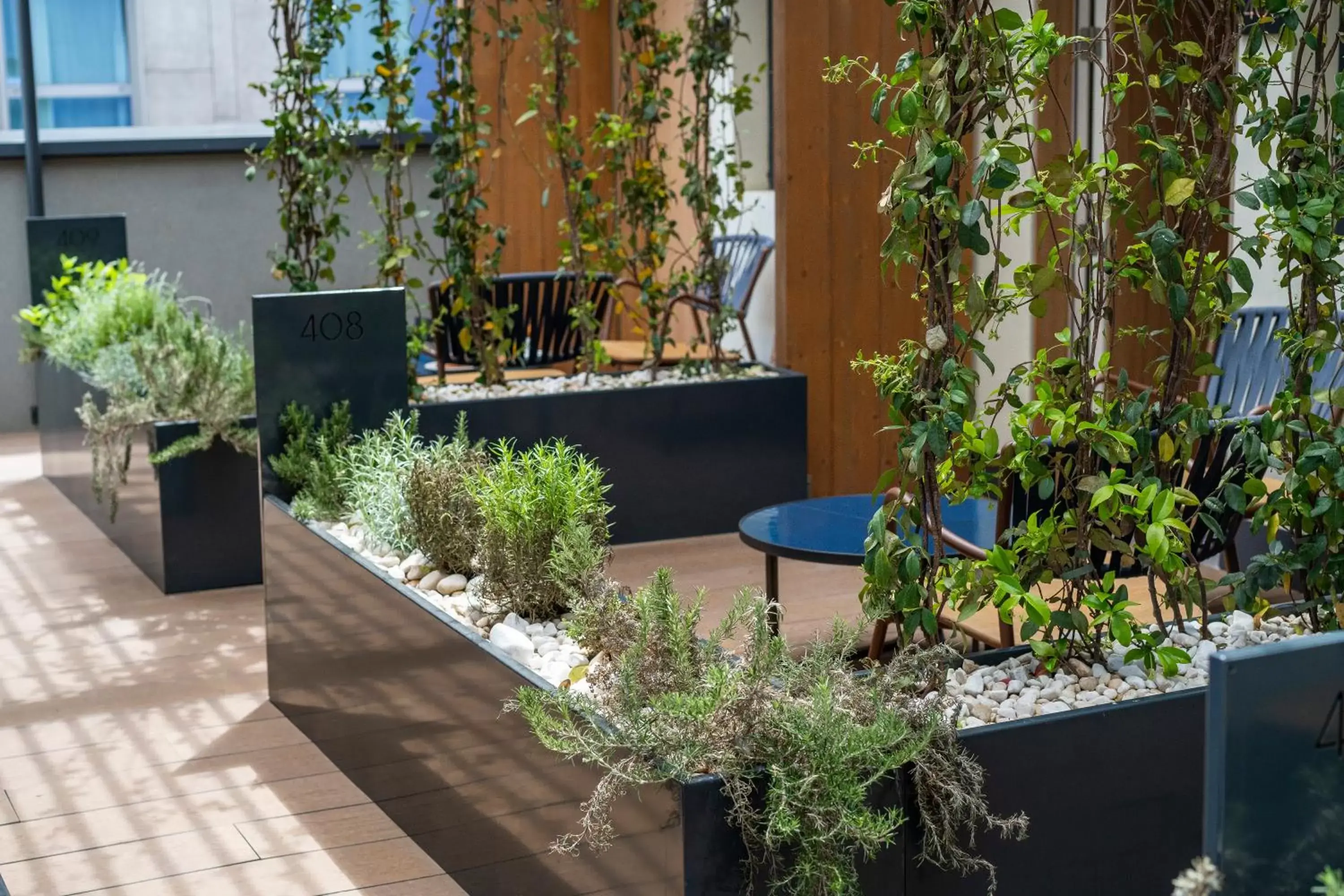 Double Room with Garden View in Hotel Paxton Barcelona Double Room with Garden View in Hotel Paxton Barcelona