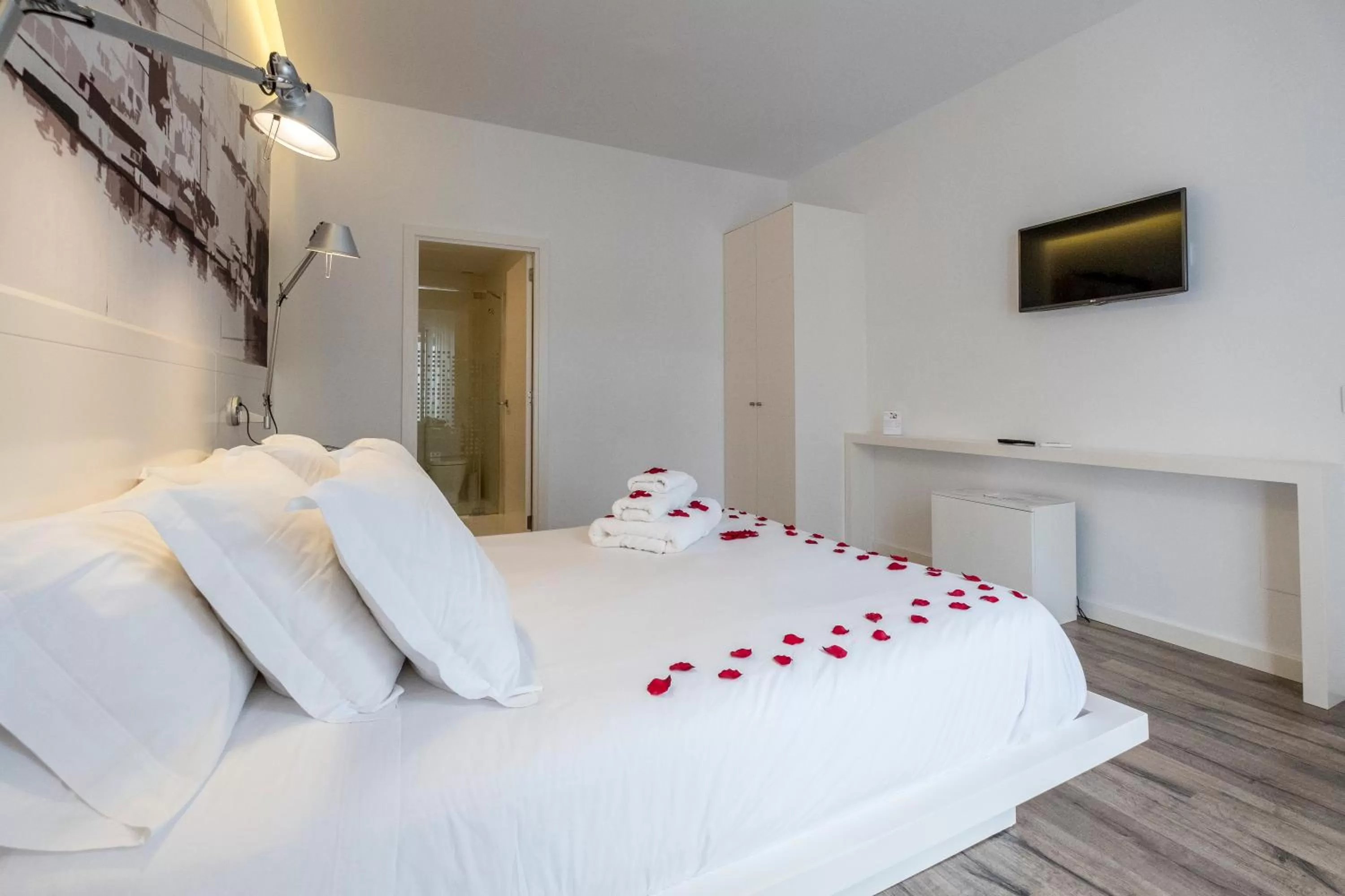 Bed in Hotel Abril 37