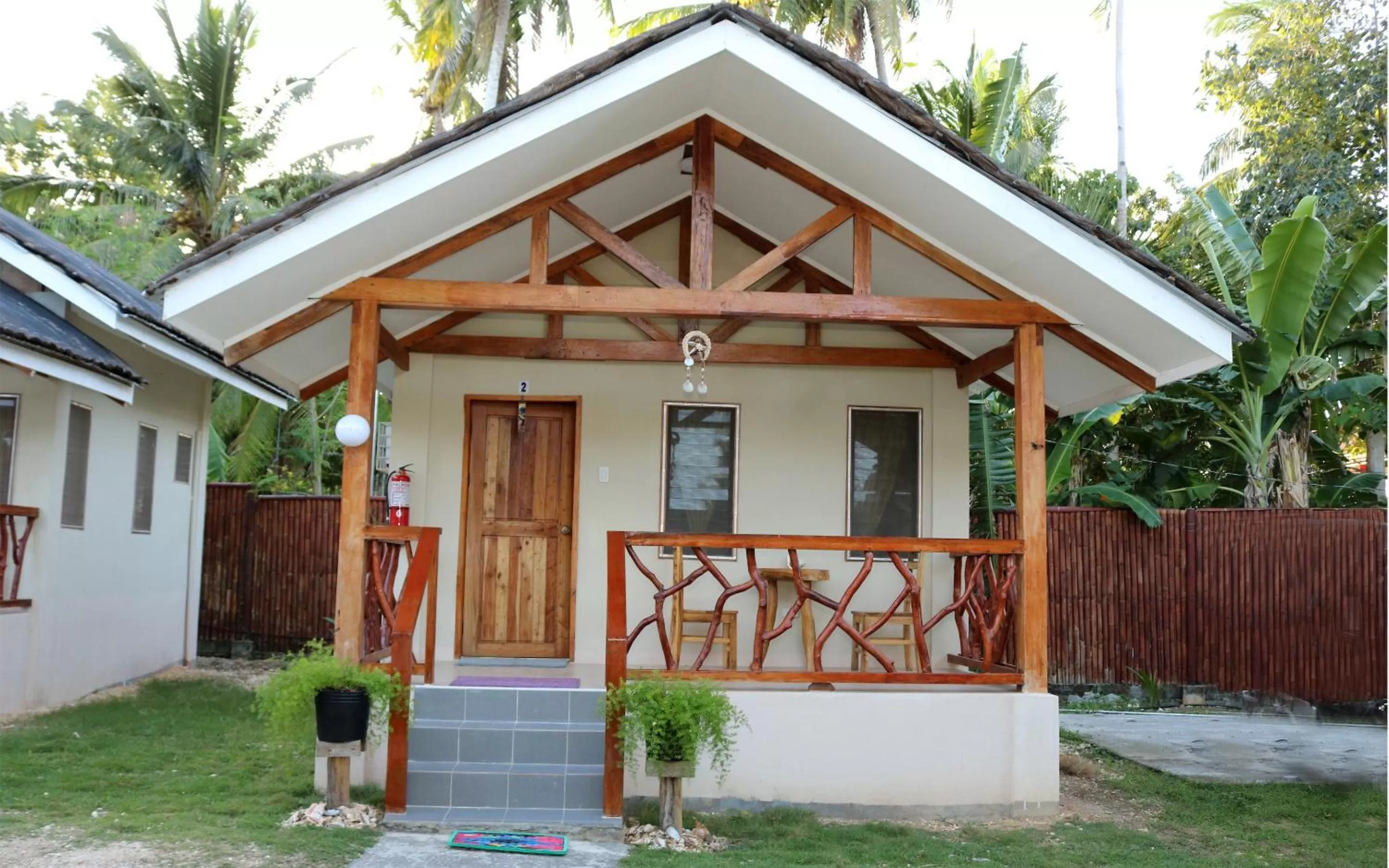 Balcony/Terrace in D's Oceanview Beach Resort