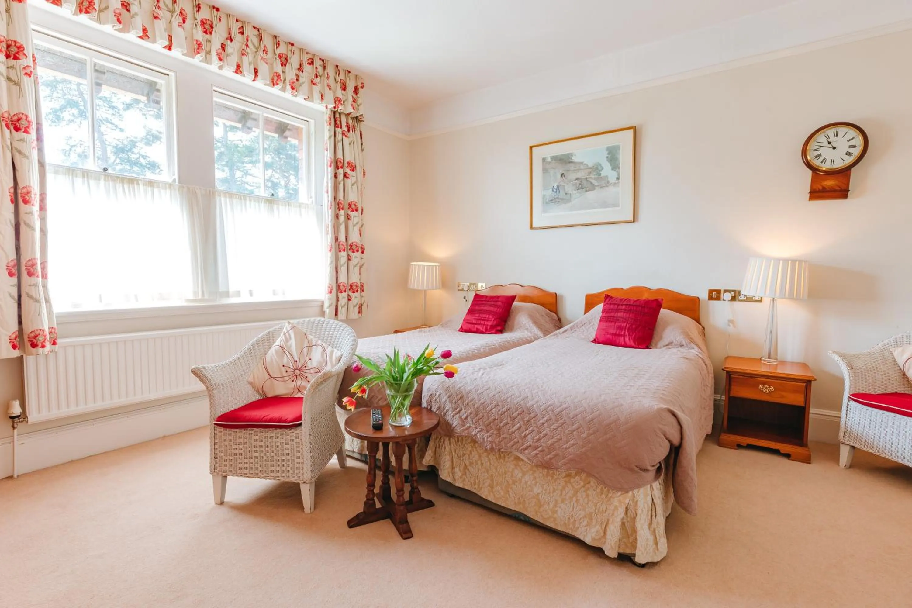 Bedroom, Bed in The Old Vicarage