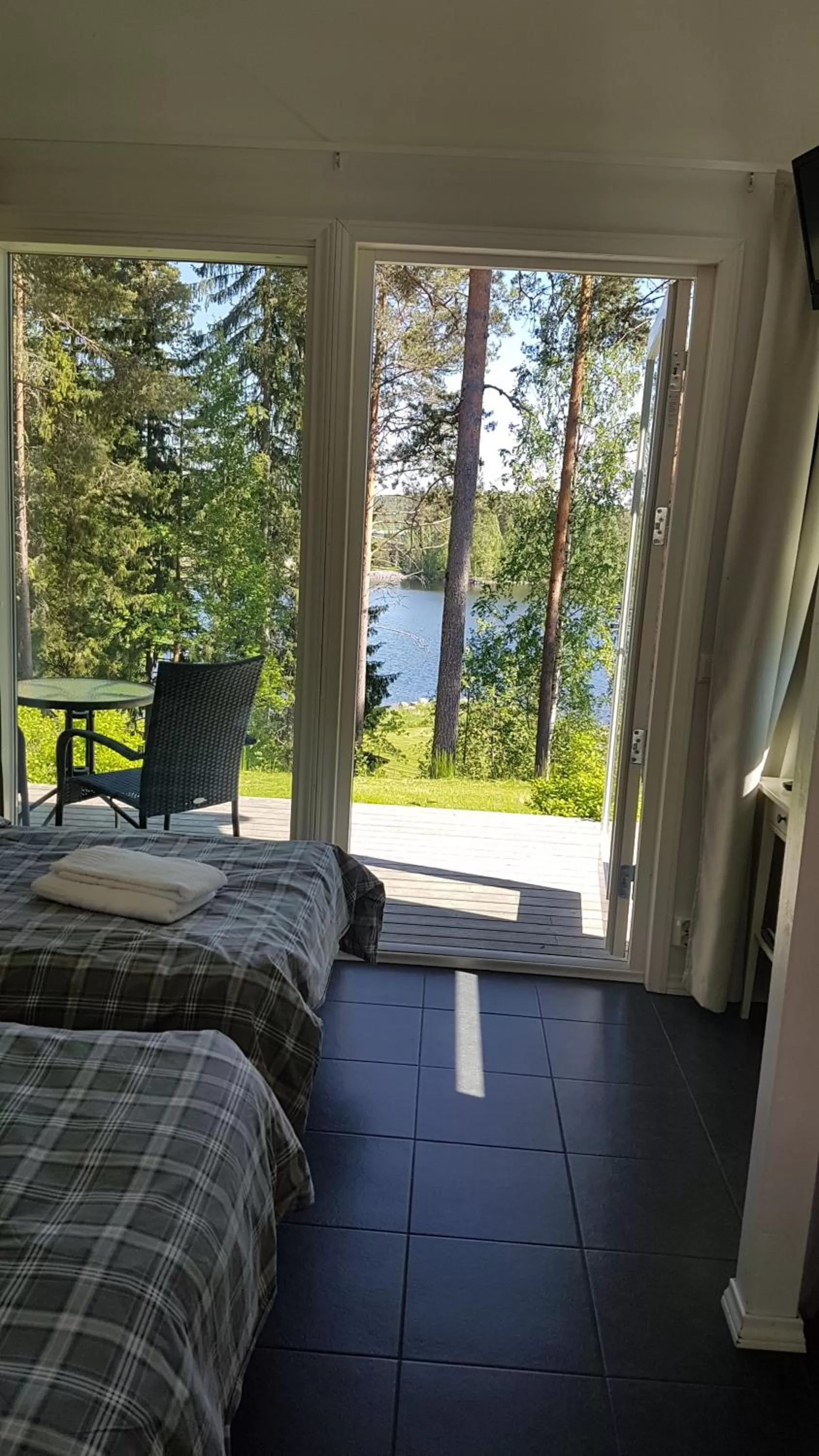 Patio in Varjola Holiday Center