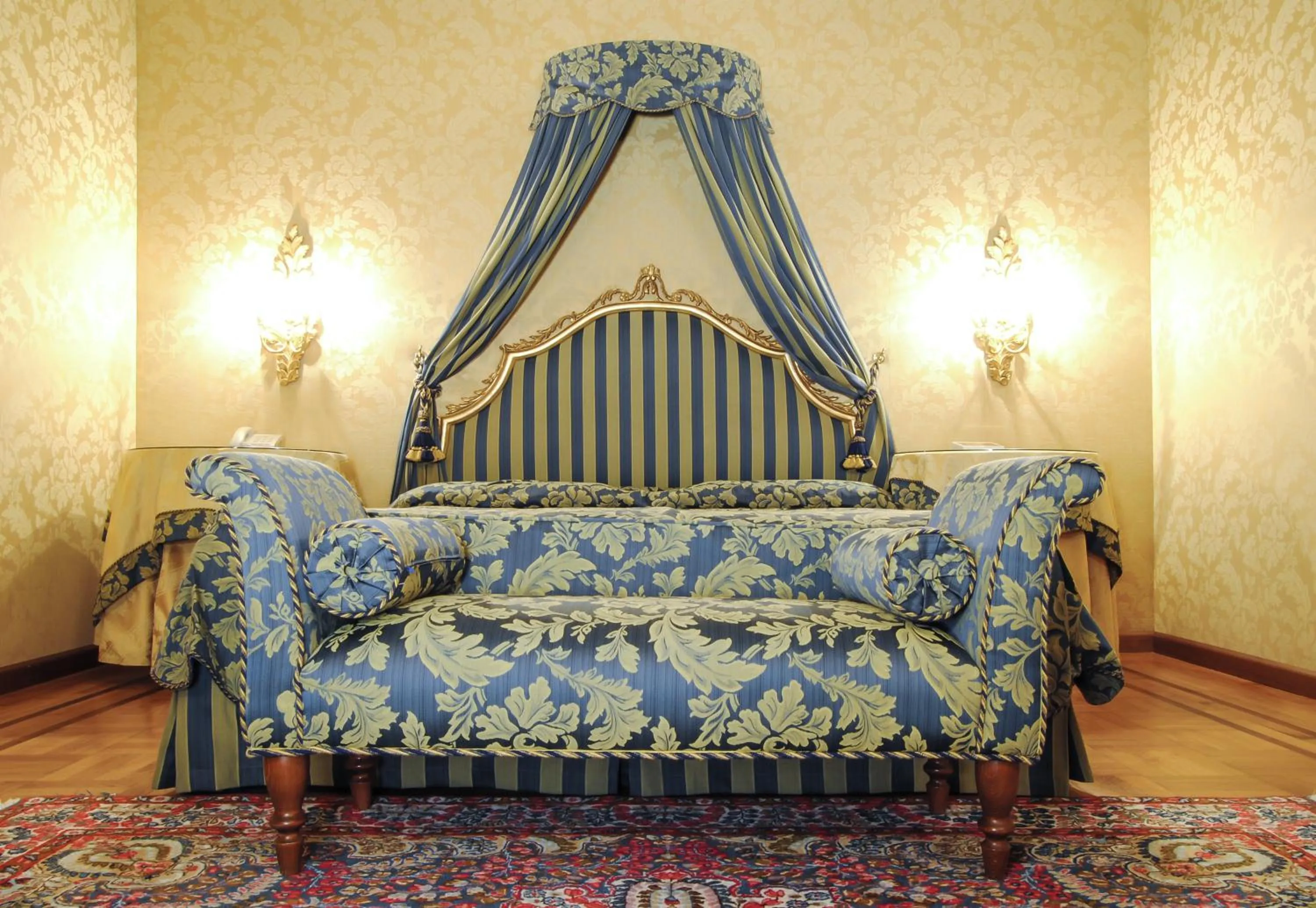 Bed in Park Hotel Villa Potenziani