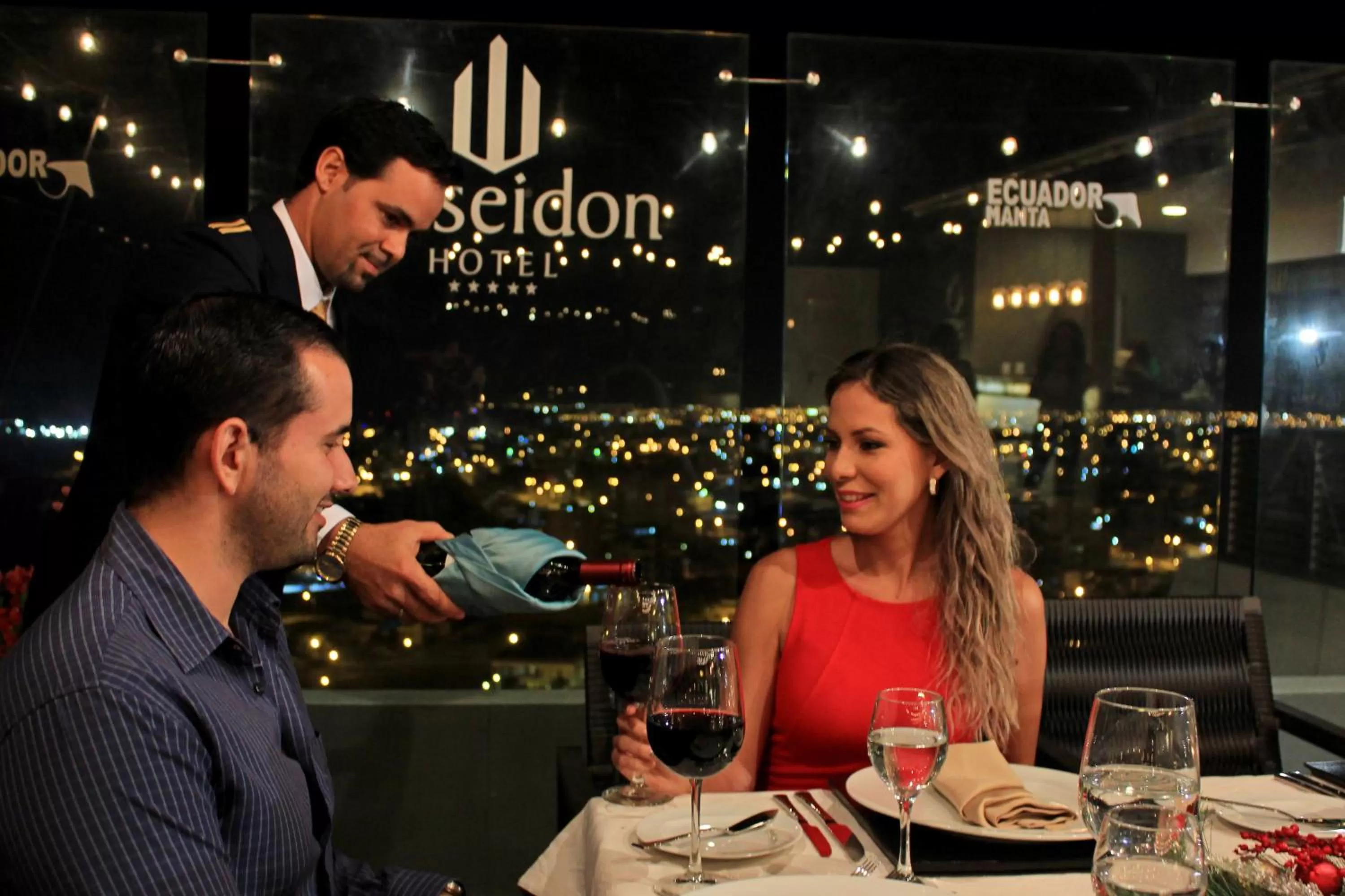 Balcony/Terrace, Restaurant/Places to Eat in Hotel Poseidon