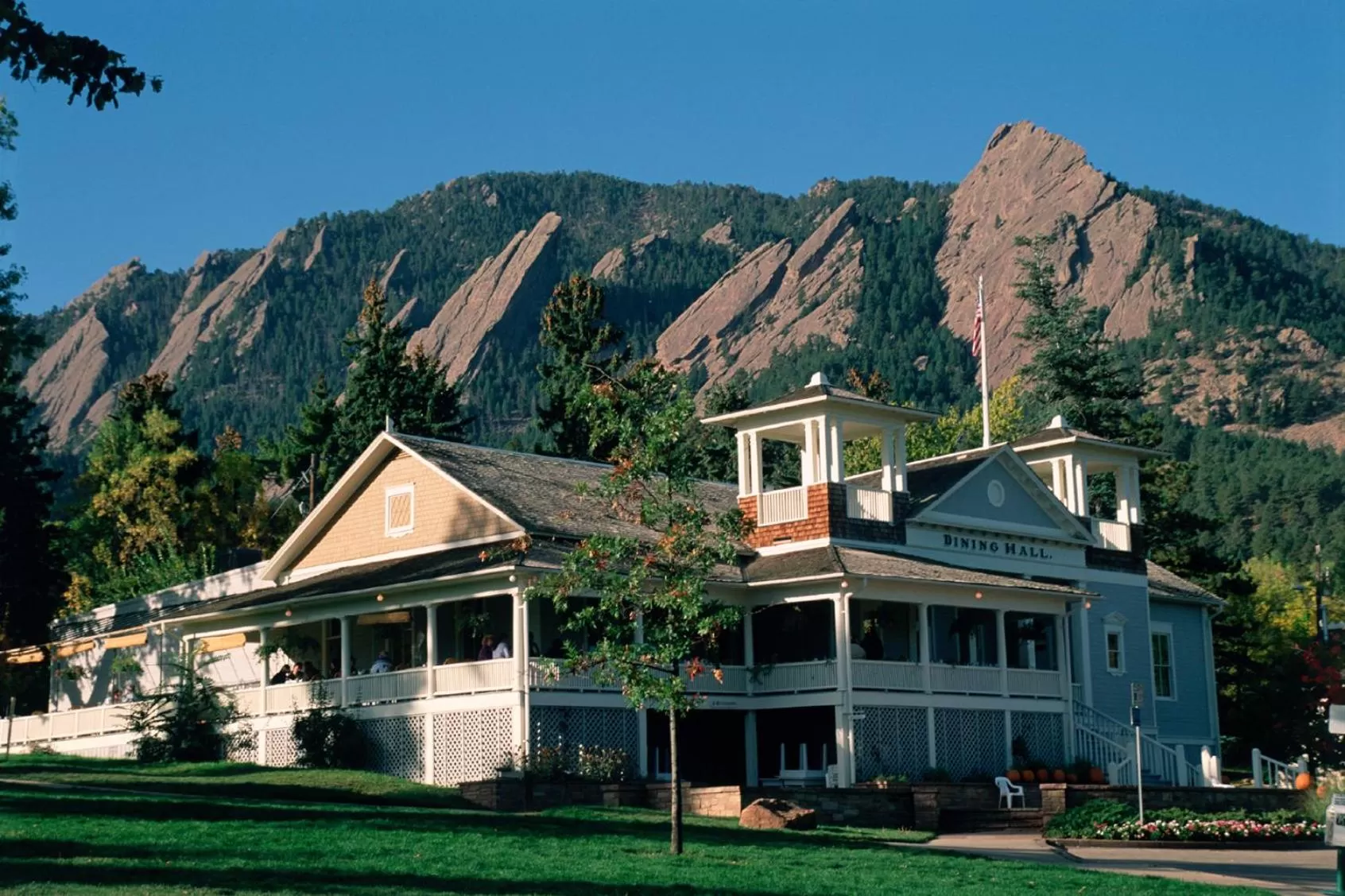 Property building in Colorado Chautauqua Cottages