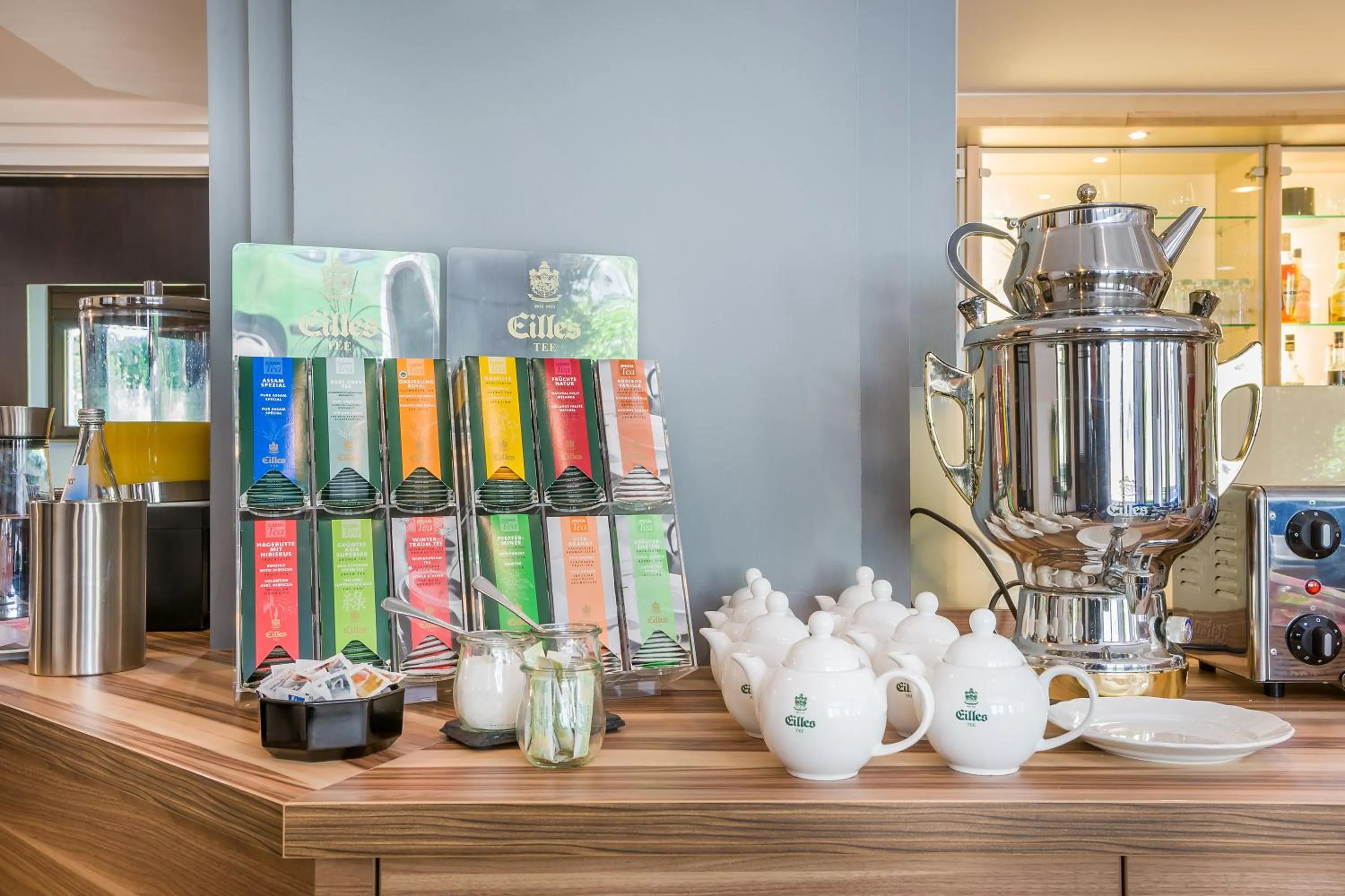 Buffet breakfast in Hotel Rega Stuttgart