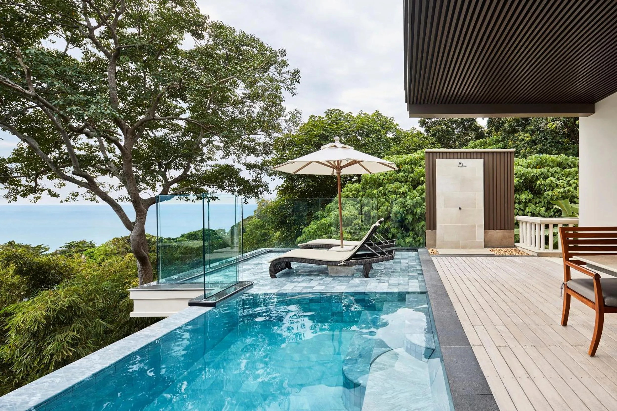 Balcony/Terrace in Trisara Villas & Residences Phuket