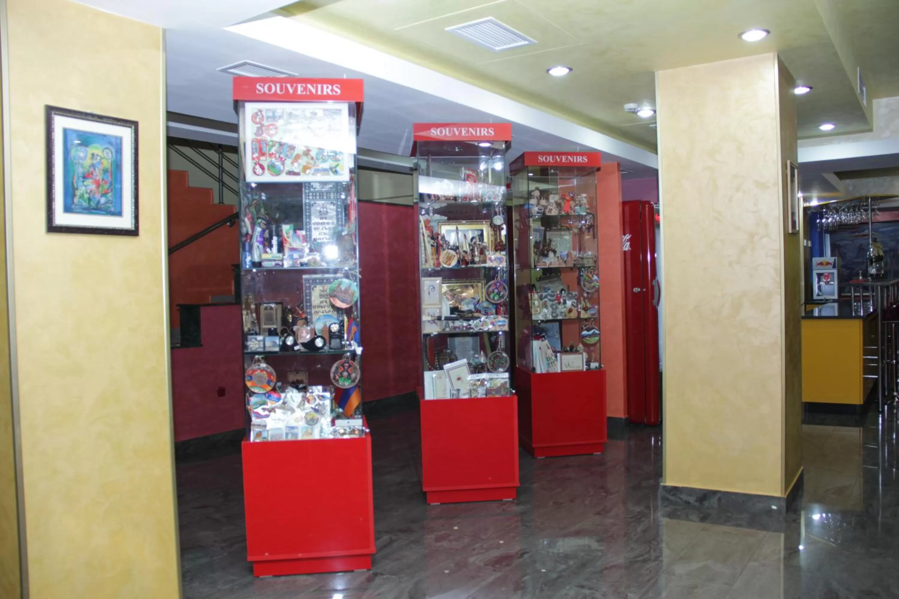 On-site shops in Erebuni Hotel Yerevan