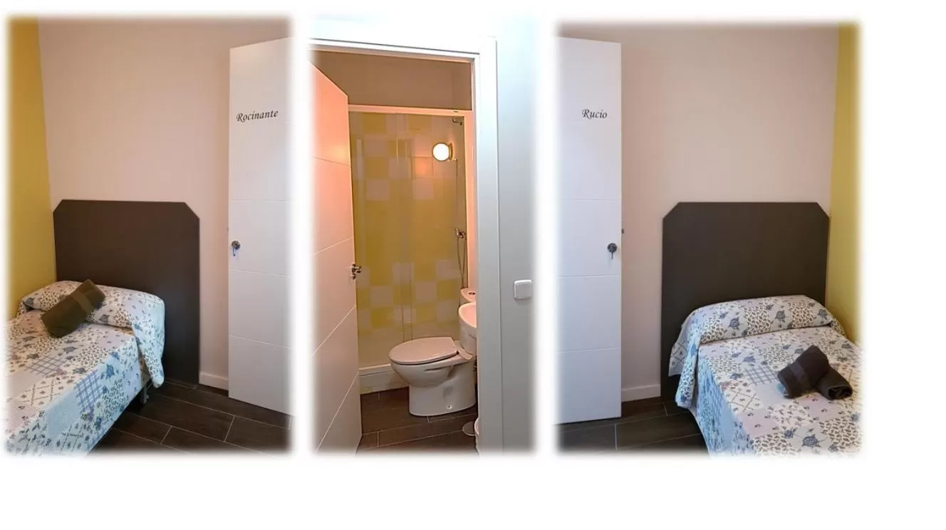 Bed in Casa de Huéspedes con encanto El Sueño del Quijote