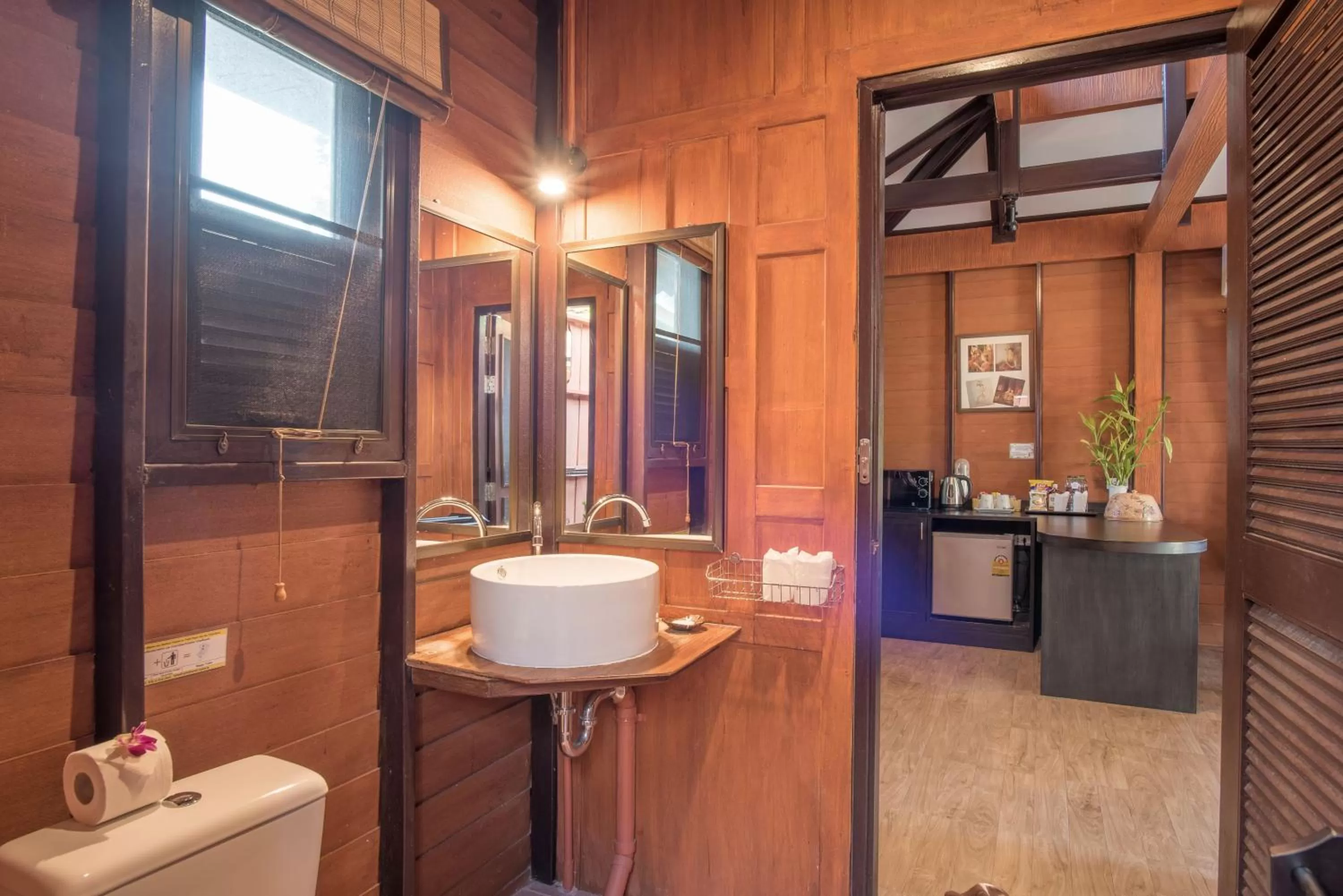 Toilet in ThaiLife Wellness & Meditation Resort- SHA Plus