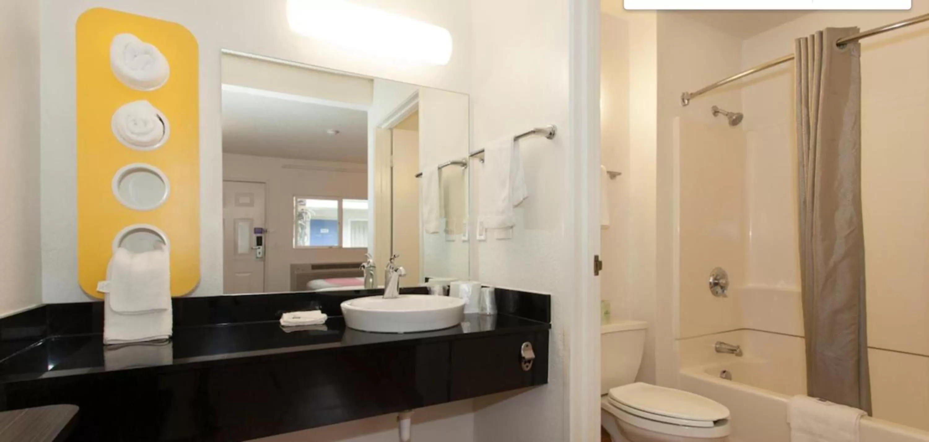 Bathroom in Motel 6-Sacramento, CA - Central