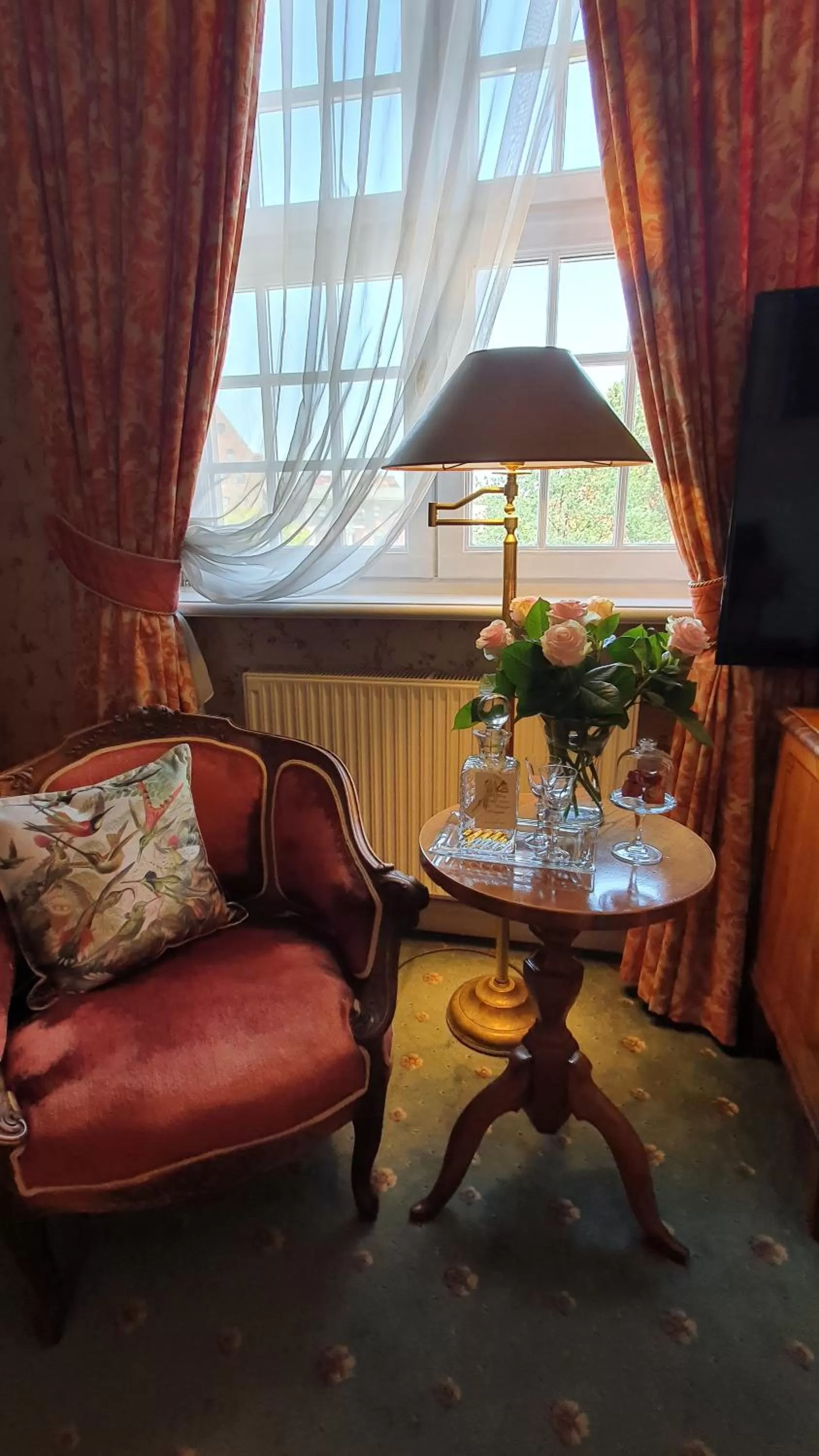 Seating area in Podewils Old Town Gdansk