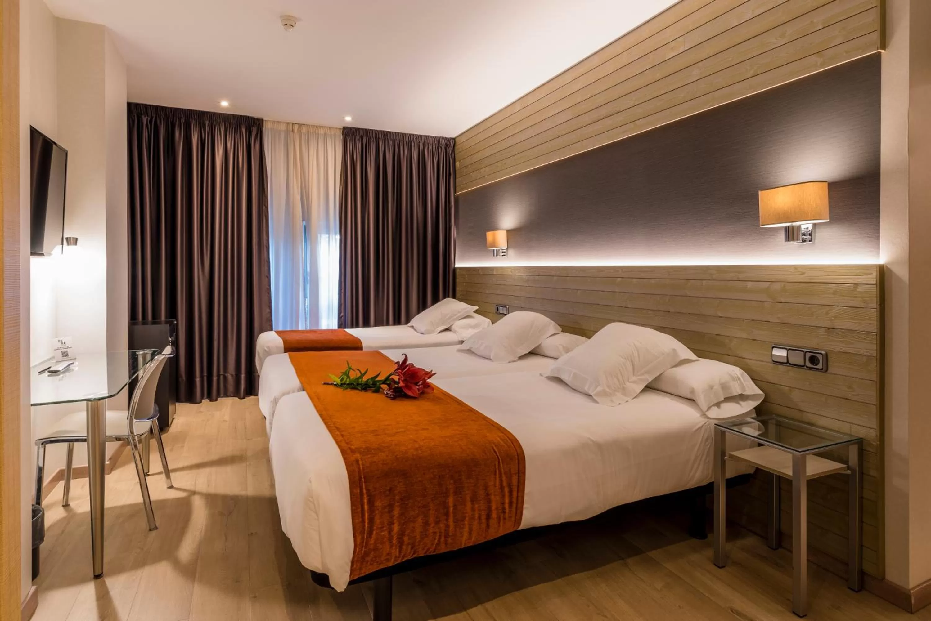 Bed in Hotel Avenida