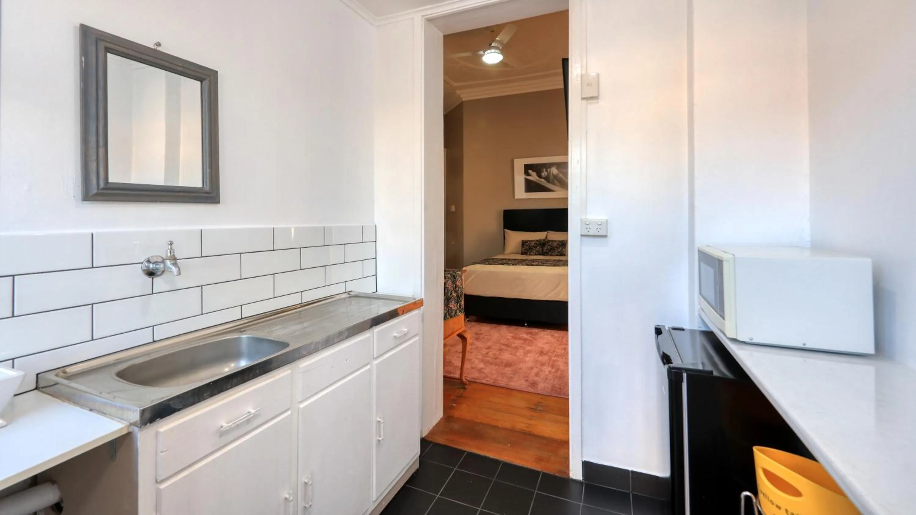 Kitchen or kitchenette in Hotel Corones