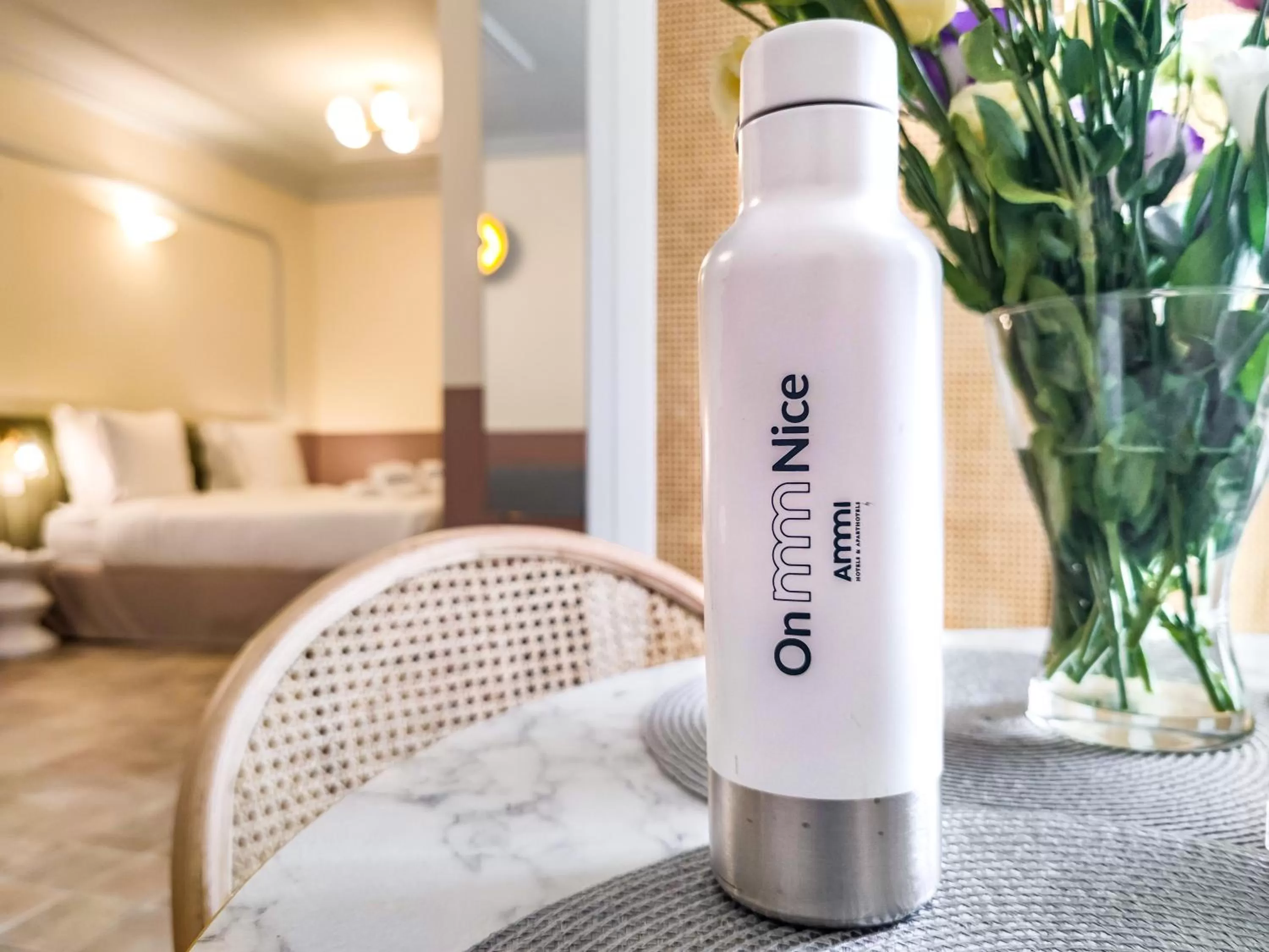 Decorative detail, Bed in Hotel Aparthotel AMMI Vieux Nice