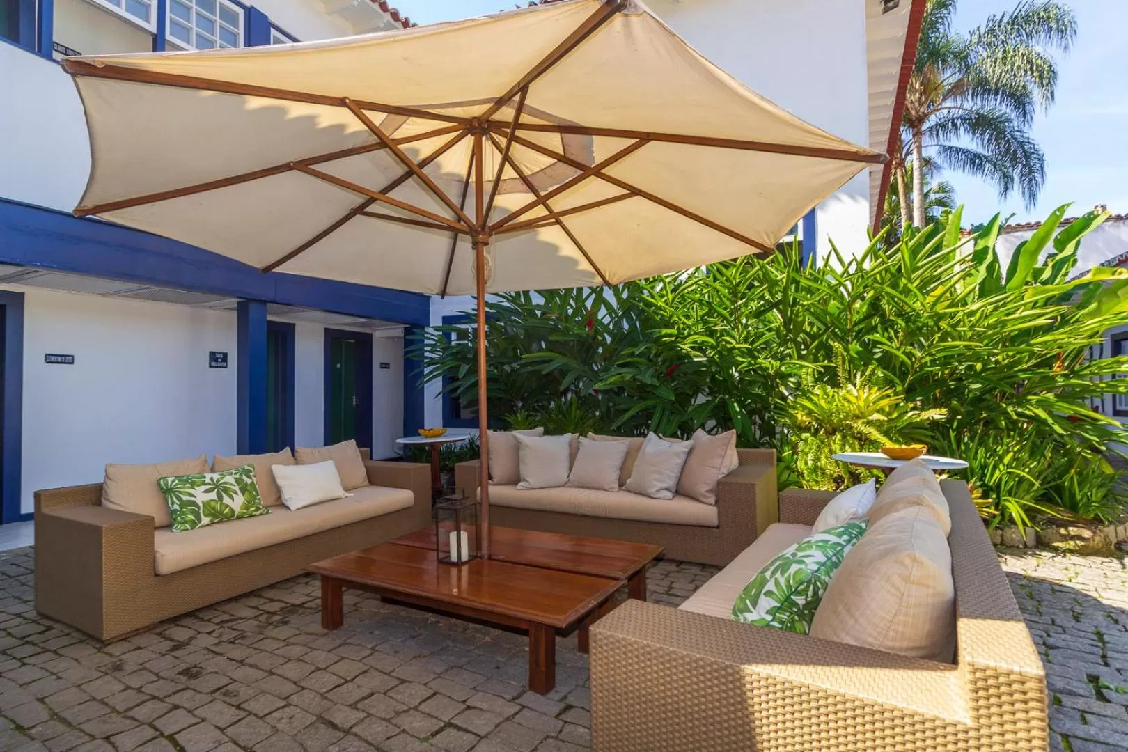 Garden in Pousada Porto Imperial