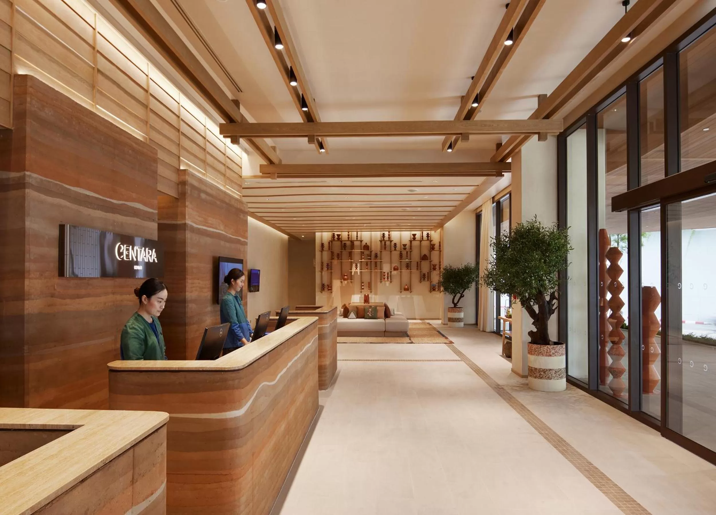 Lobby or reception in Centara Korat