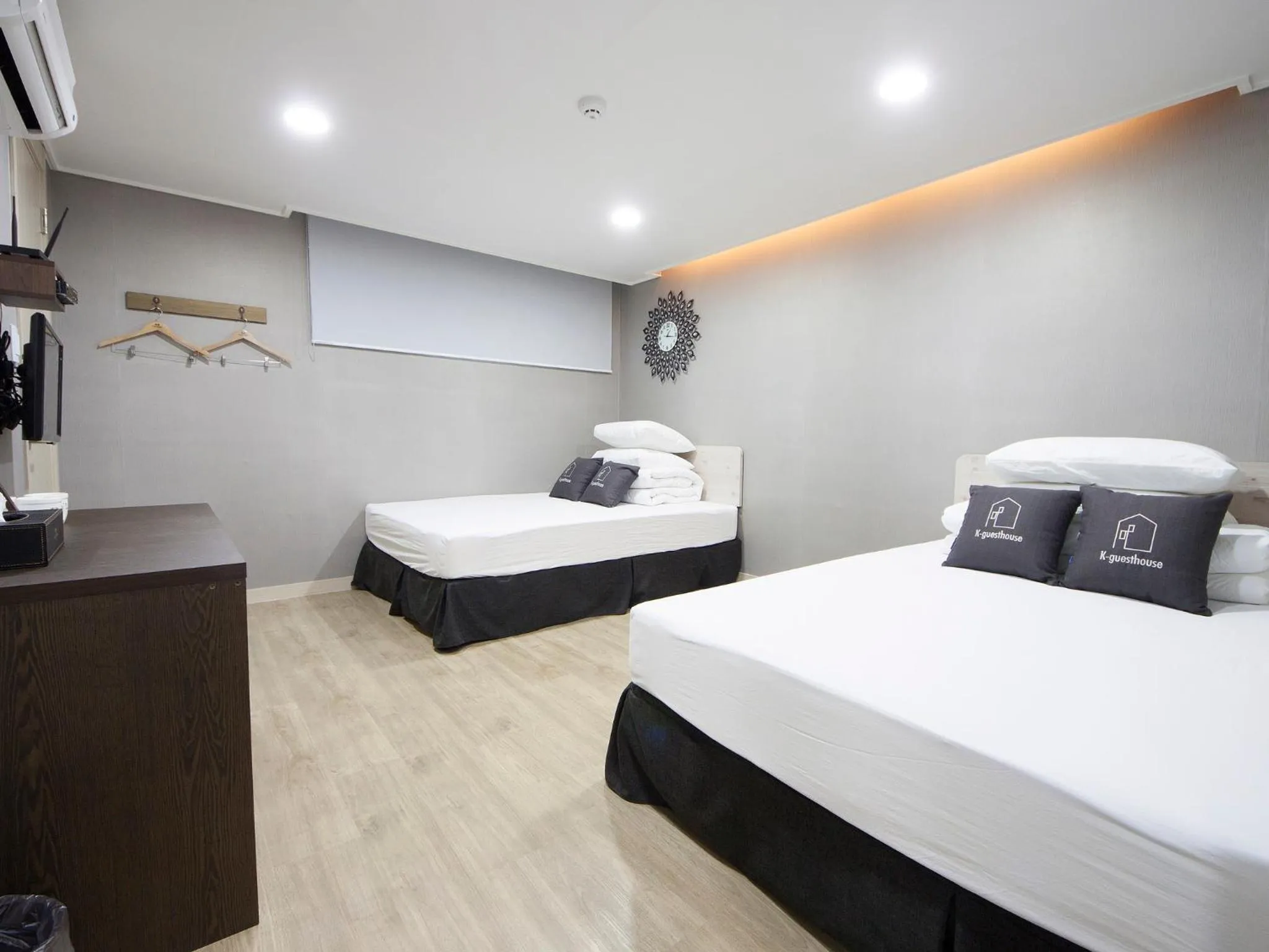 Bed in K-Grand Hostel Gangnam1