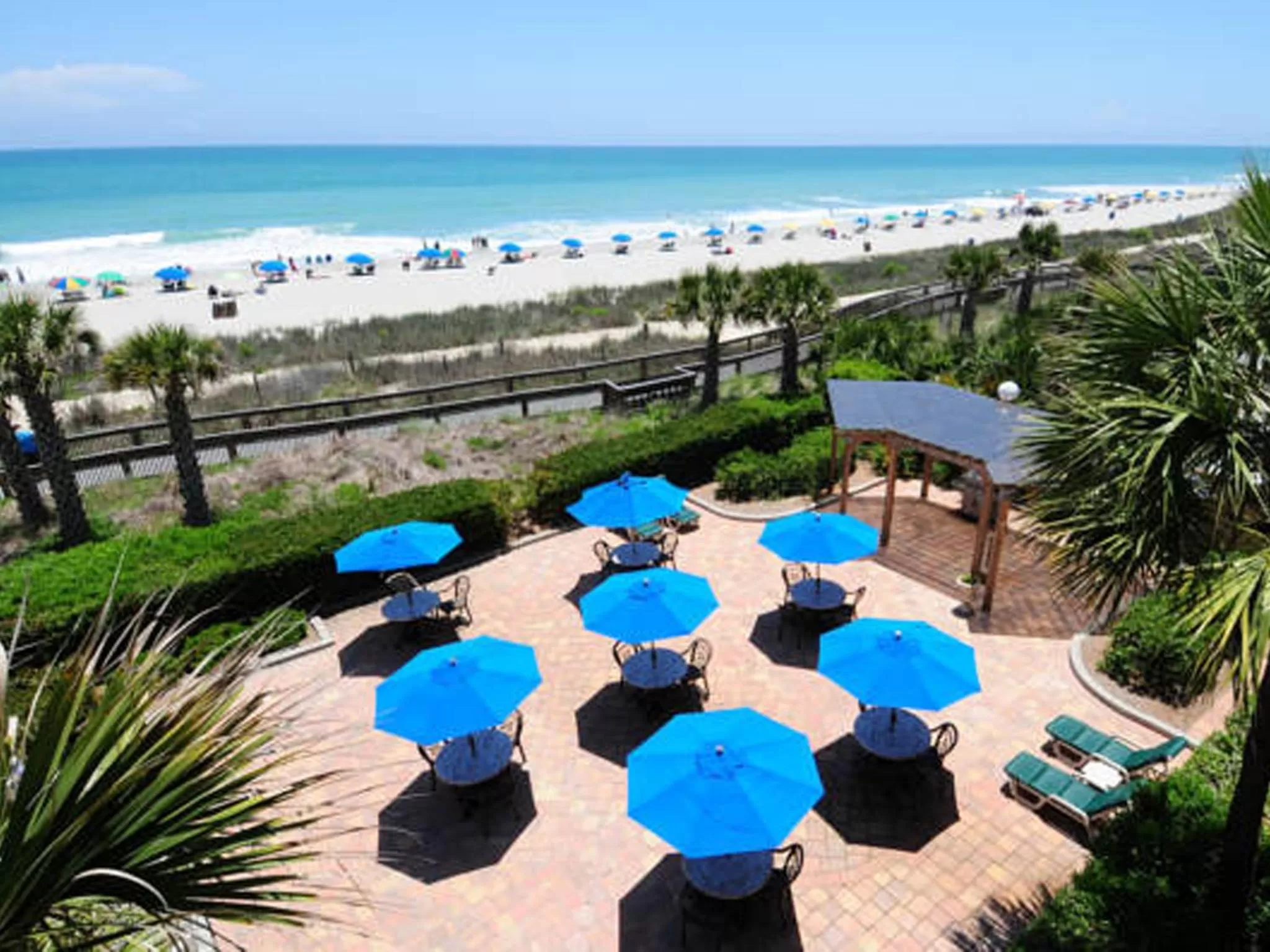 Natural landscape in Holiday Pavilion Resort on the Boardwalk