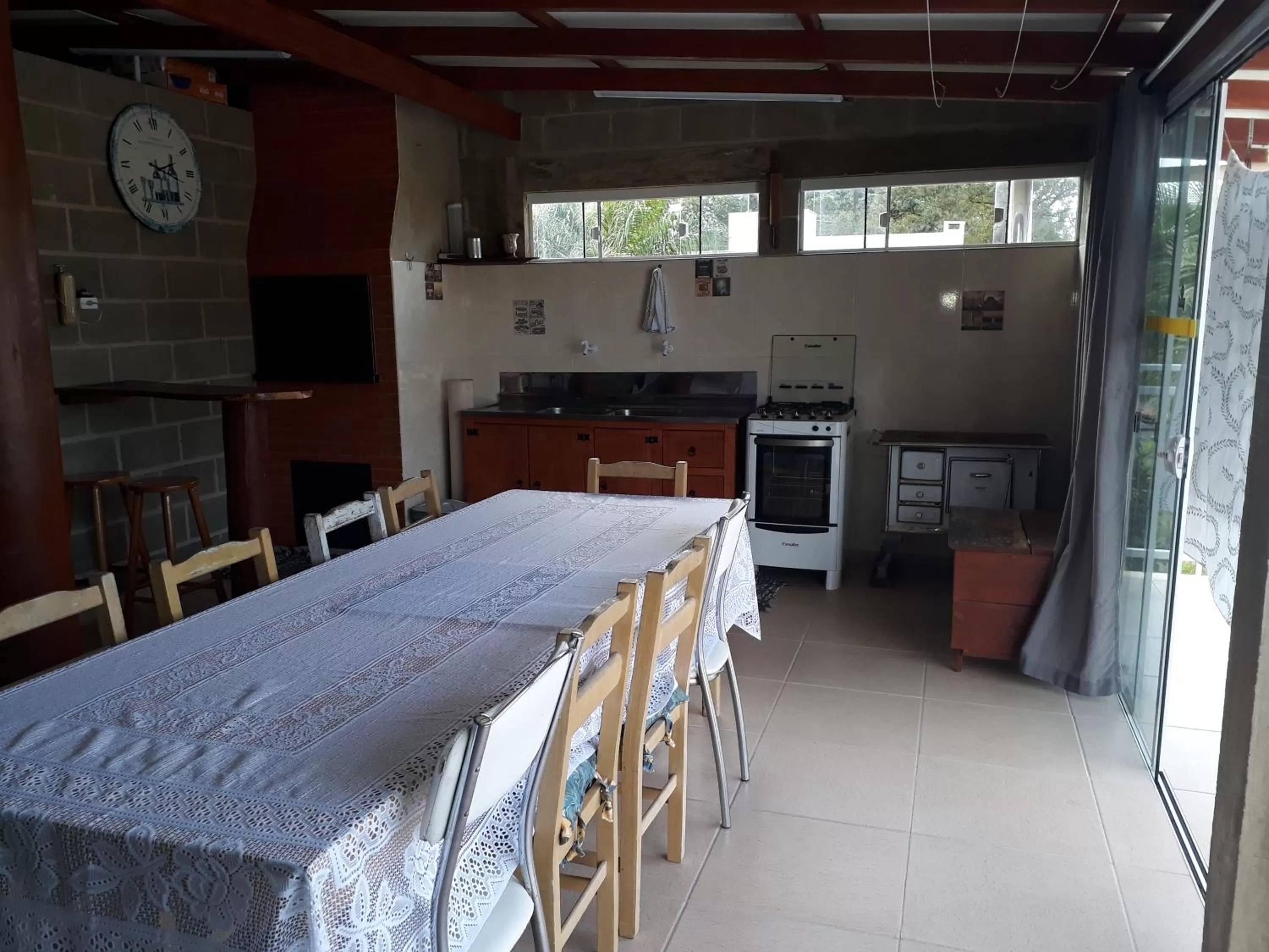 PENHAFLAT, STUDIO COMPLÉTO, C GARAGEM , A 700 m do parque e 120 m da praia