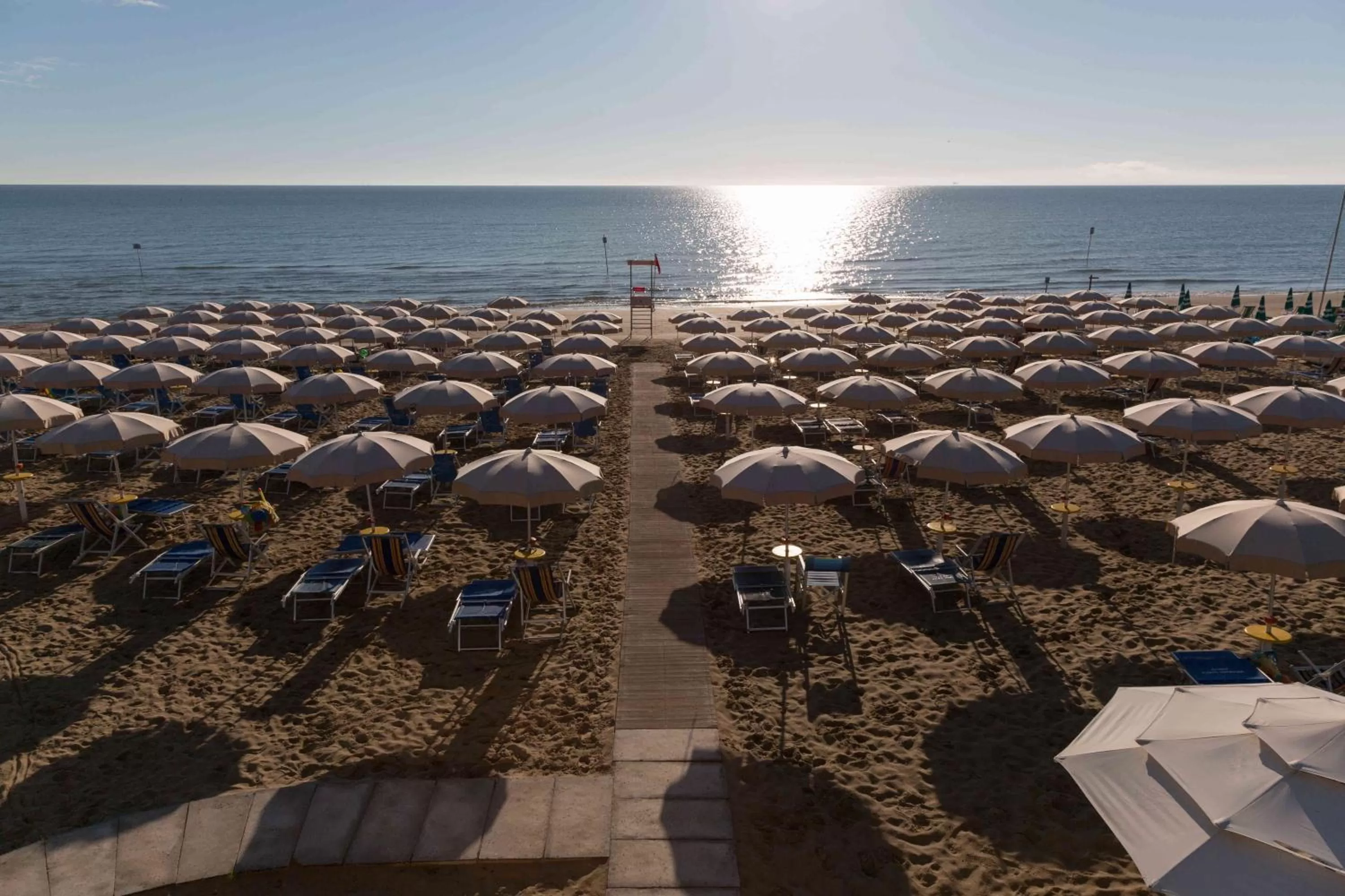 Beach in Hotel Miramare Dipendenza