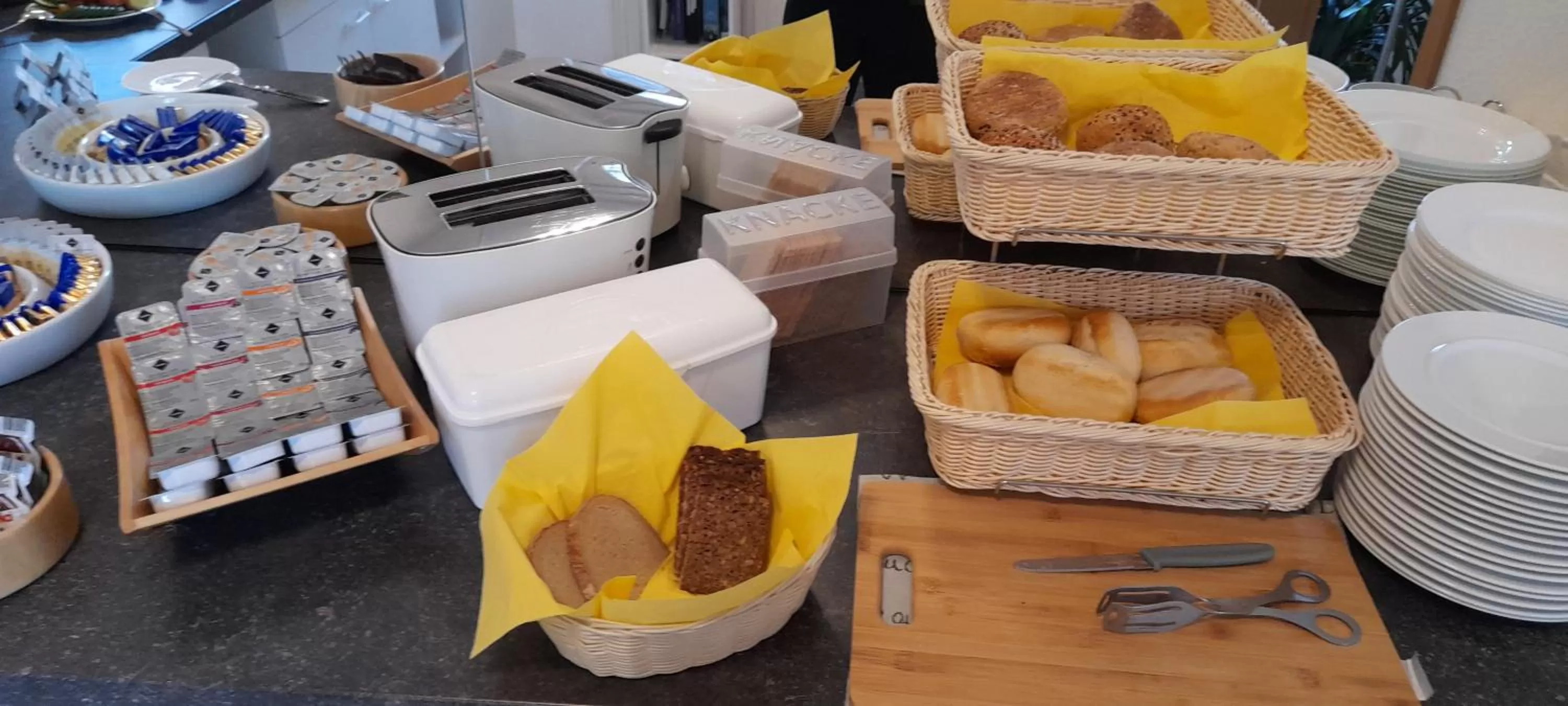 Buffet breakfast, Breakfast in Apartment-Hotel Schillerplatz