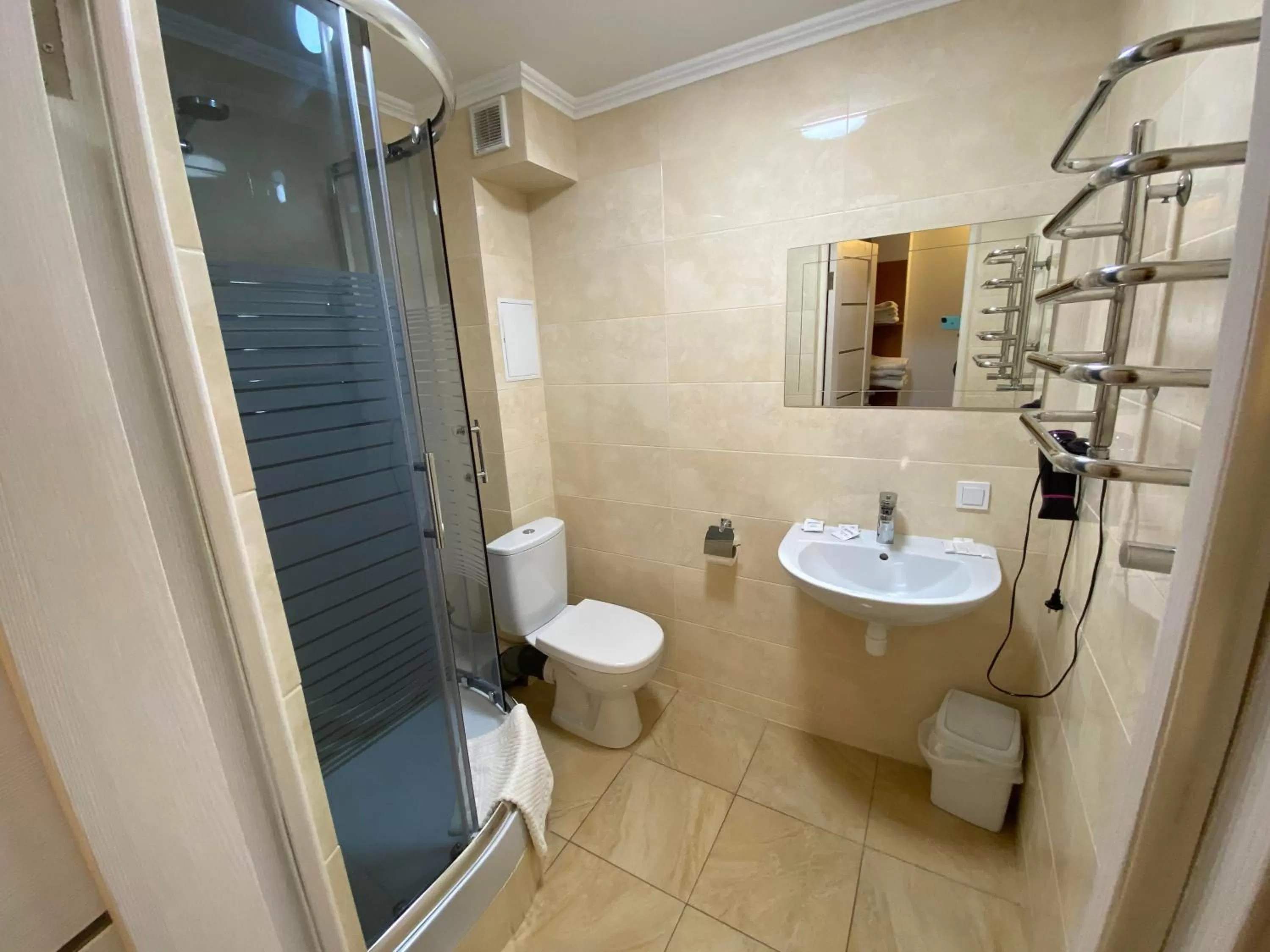 Bathroom in Autopark Hotel