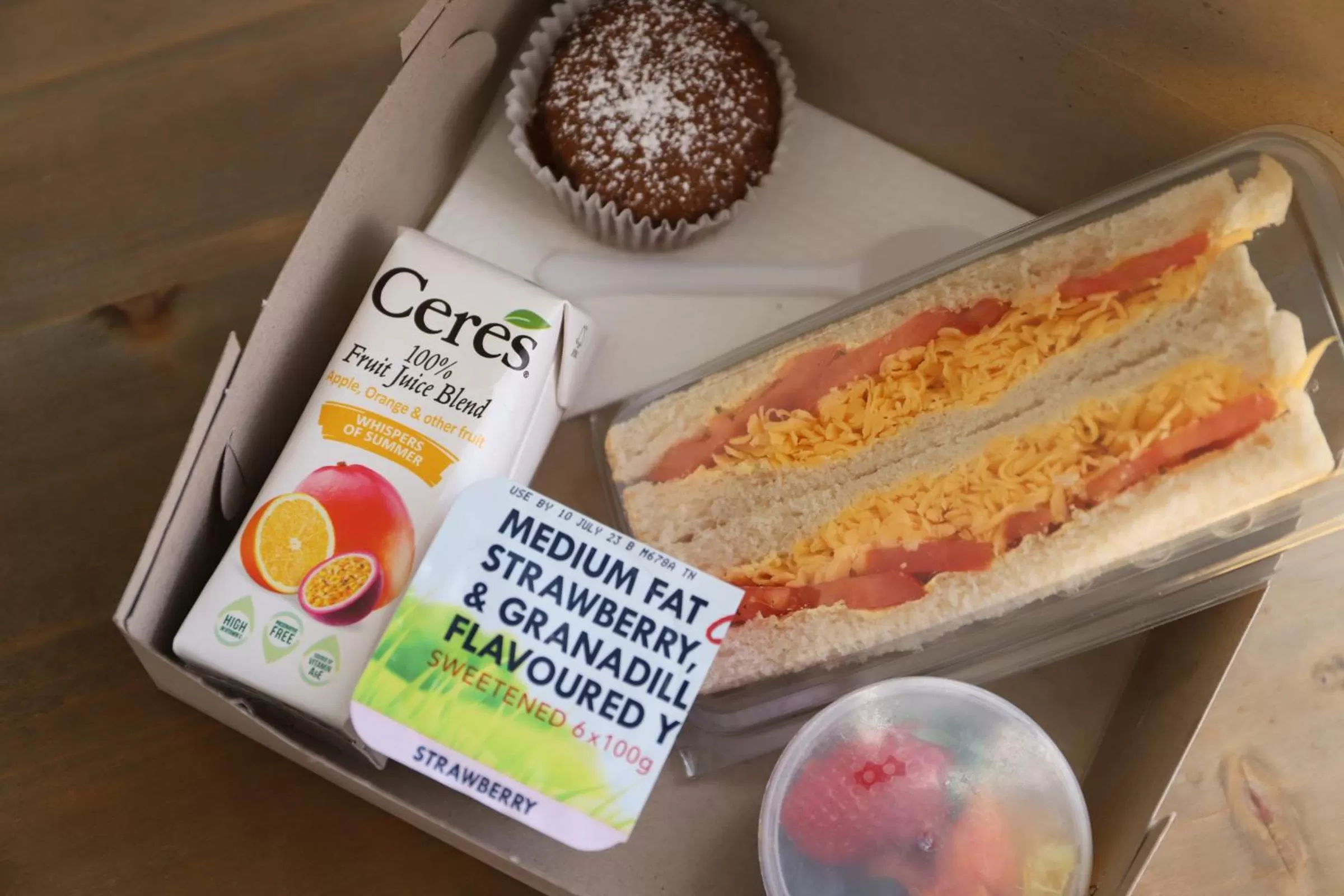 Food and drinks in The Raz